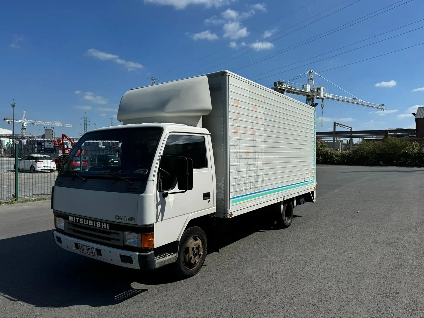 Mitsubishi Canter 3.300 cc 91000 kilomètres !!! Belgium car White - 1