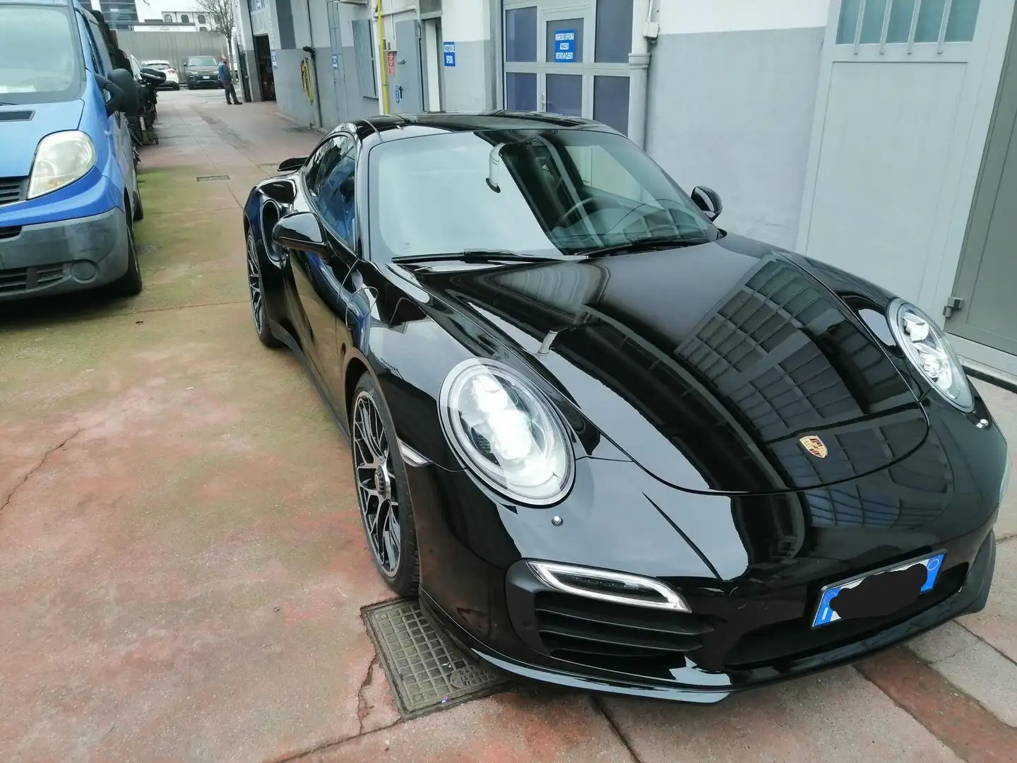 Porsche 911 911 Coupe 3.8 Turbo S 560cv Zwart - 2