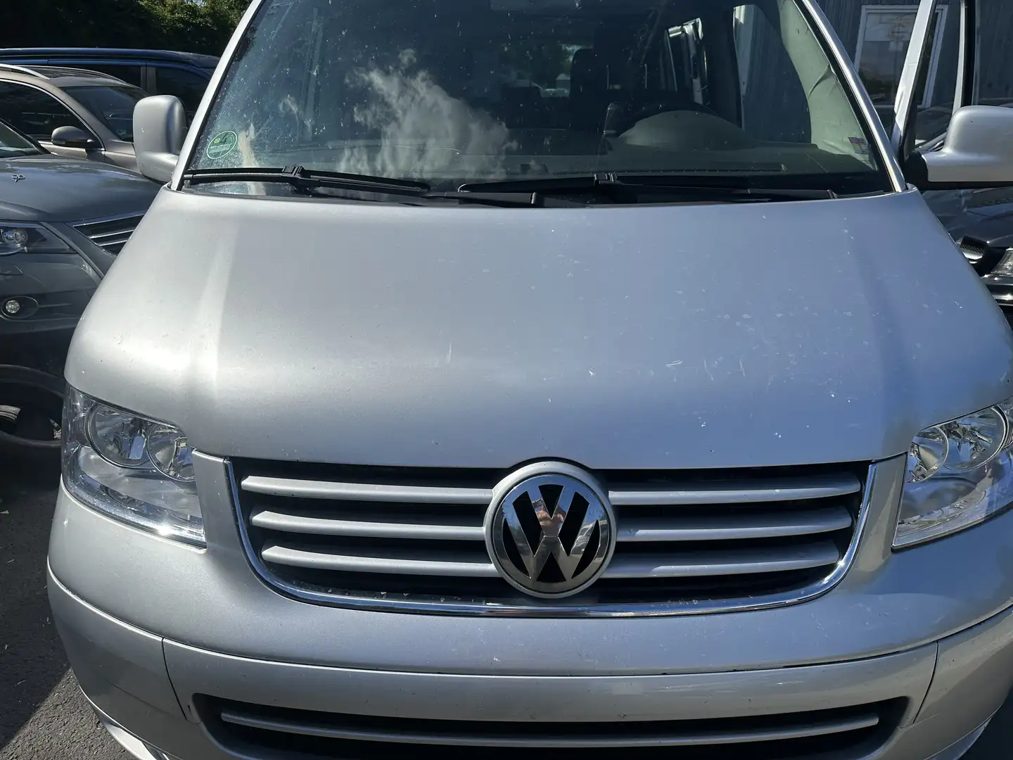 Volkswagen T5 Multivan CRUISE 2,5 TDI KLIMA STANDHEIZUNG NAVI ALU TEMPO Silber - 2