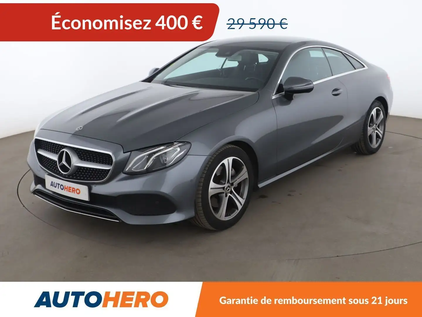 Mercedes-Benz E 220 Coupé 220 d Executive 9G-Tronic Gris - 1