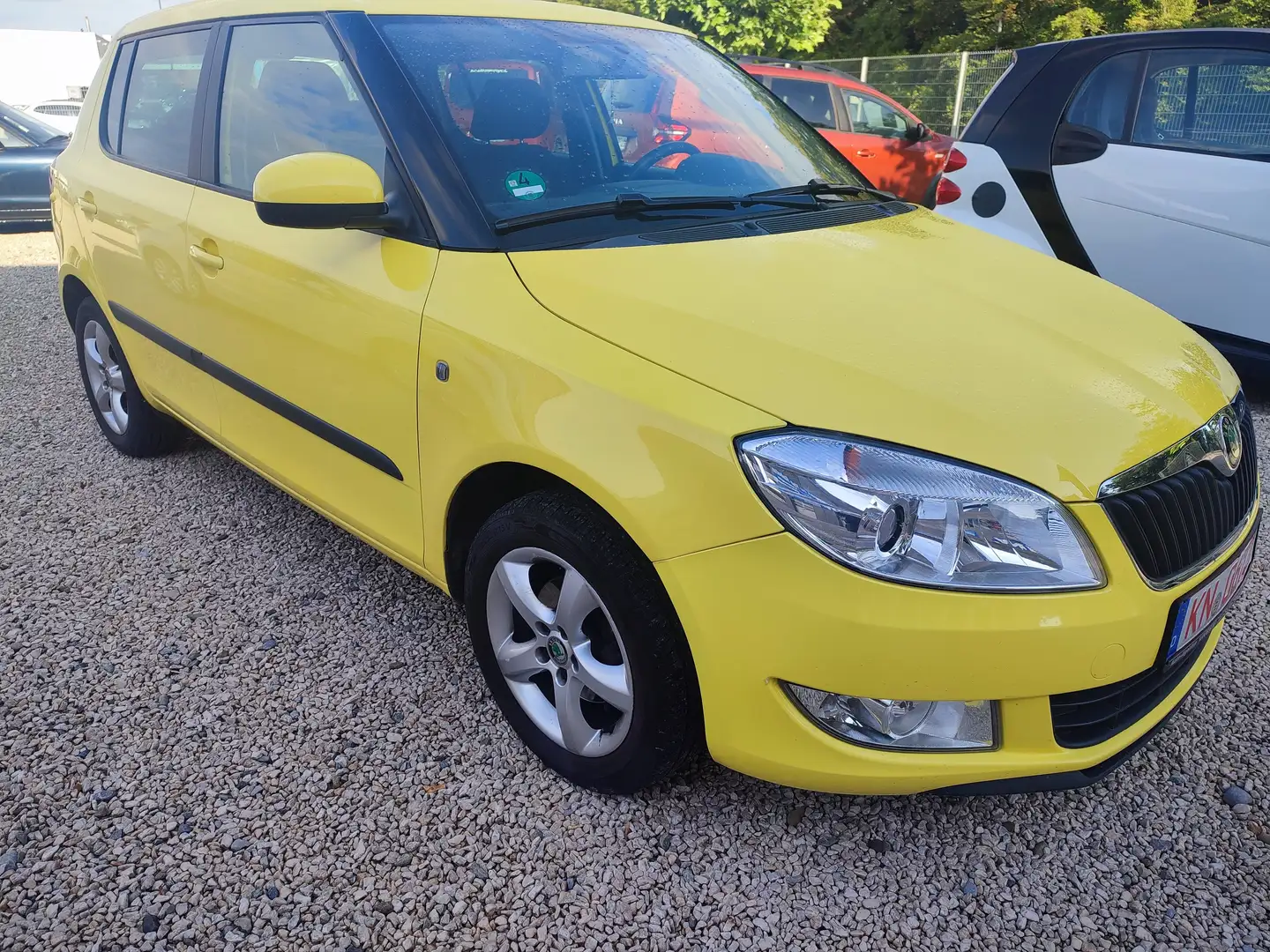 Skoda Fabia Family Jaune - 1