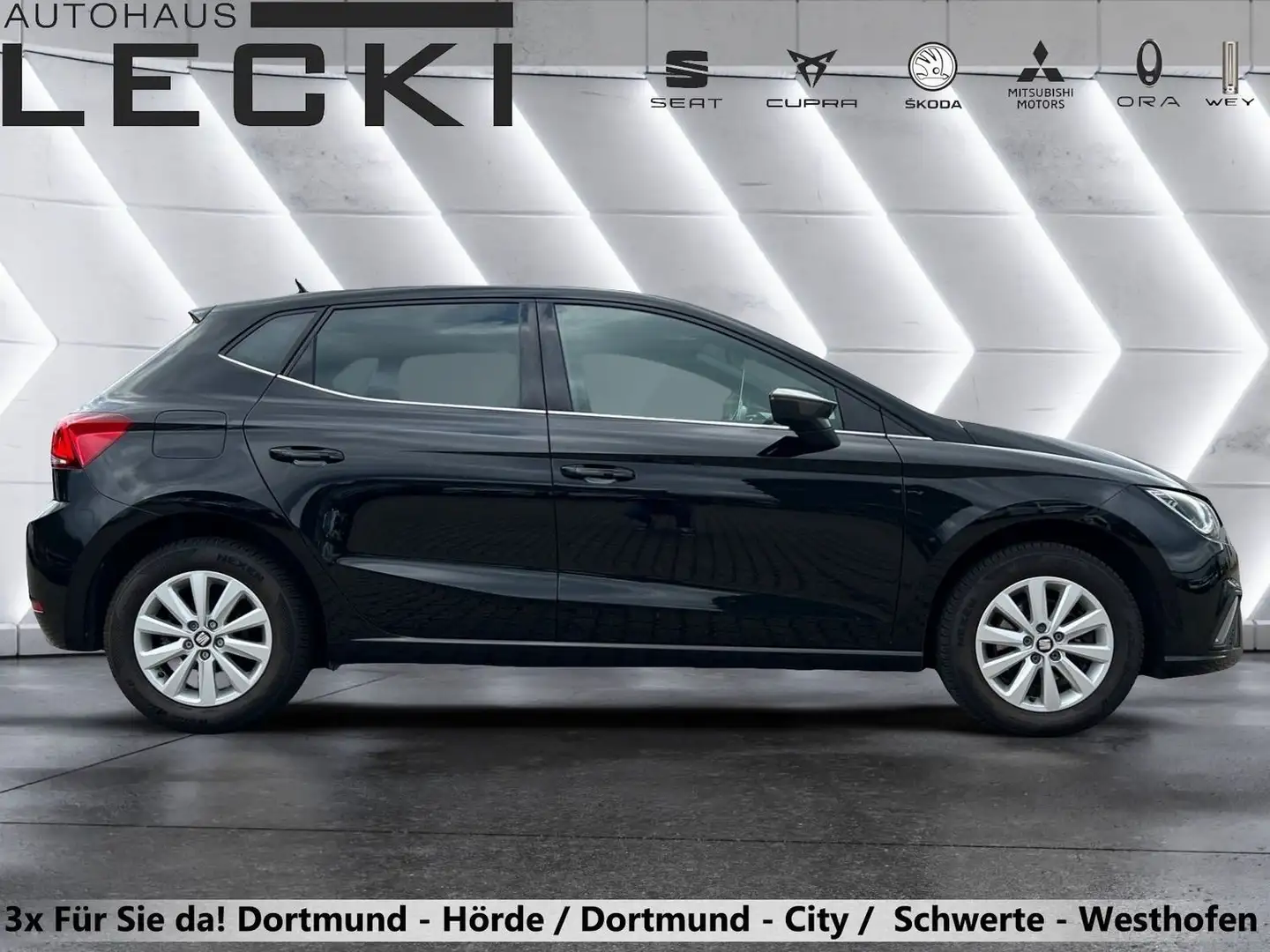 SEAT Ibiza Xcellence 1.0 TSi DSG *KAMERA*NAVI*LED*KESSY*SHZ* Schwarz - 2