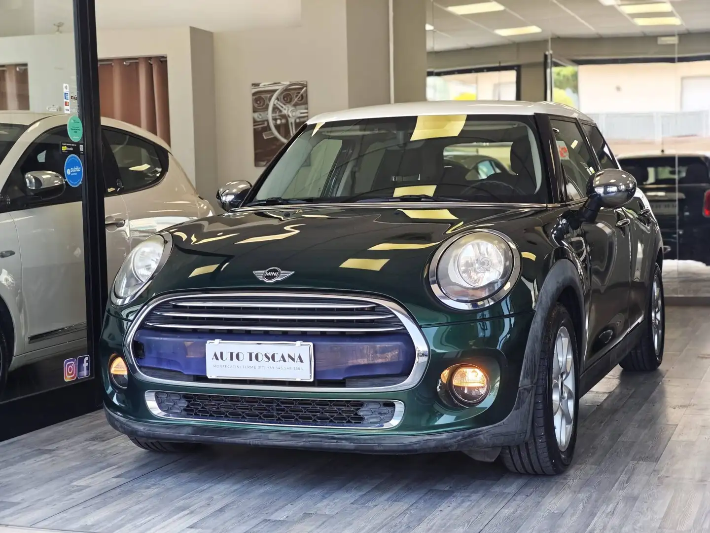 MINI Cooper D Mini 1.5 Cooper D 5p Grün - 1