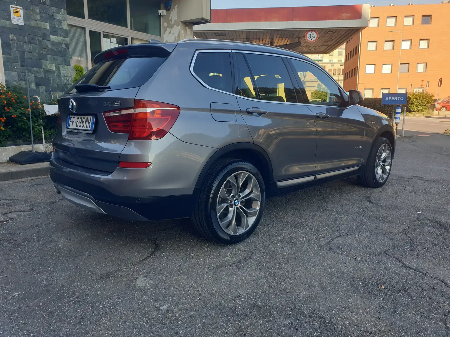 BMW X3 X3 F25 LCI 2014 xdrive30dA xLine 258cv my16 Grigio - 2