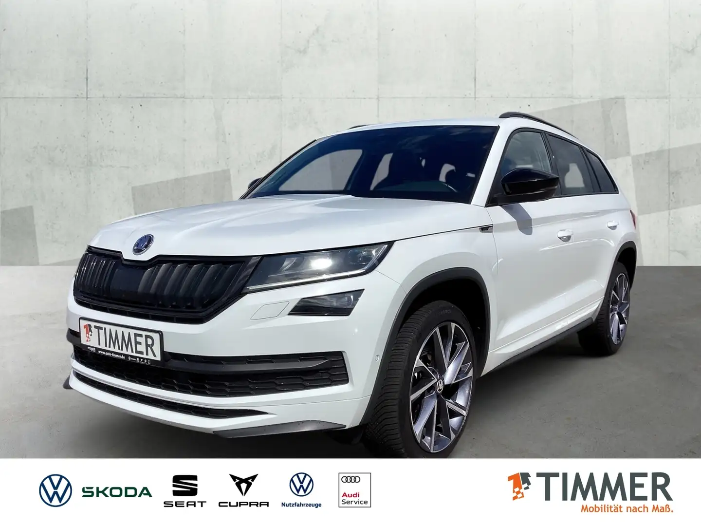 Skoda Kodiaq 2.0 TDI Sportline 4x4 (EURO 6d-TEMP) Bianco - 1