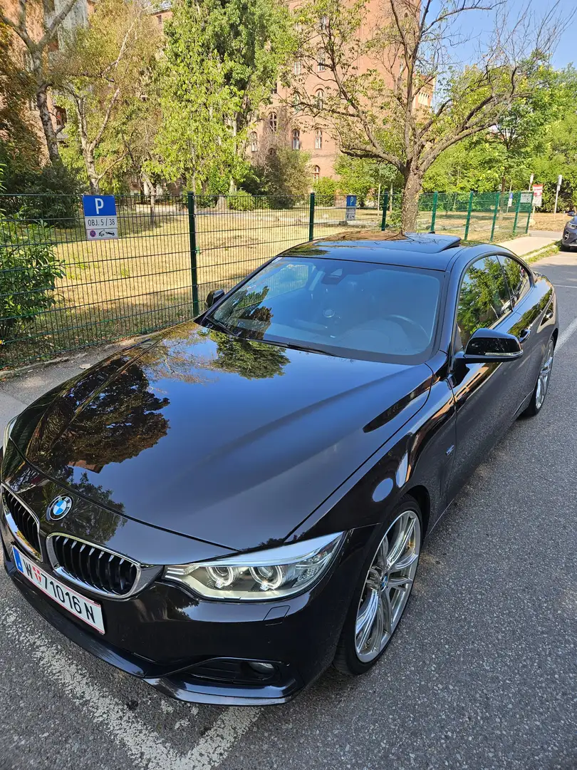 BMW 420 420d Coupe Aut. Braun - 2