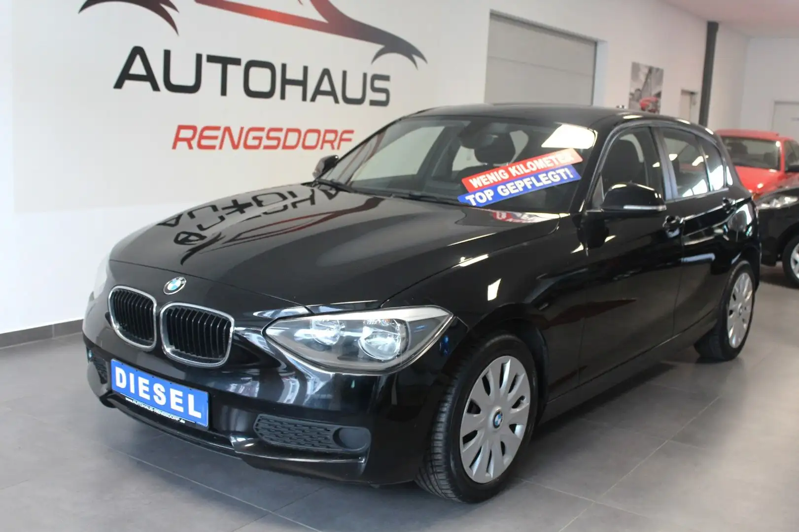BMW 116 Baureihe 1 Lim. 5-trg. 116 d Schwarz - 2