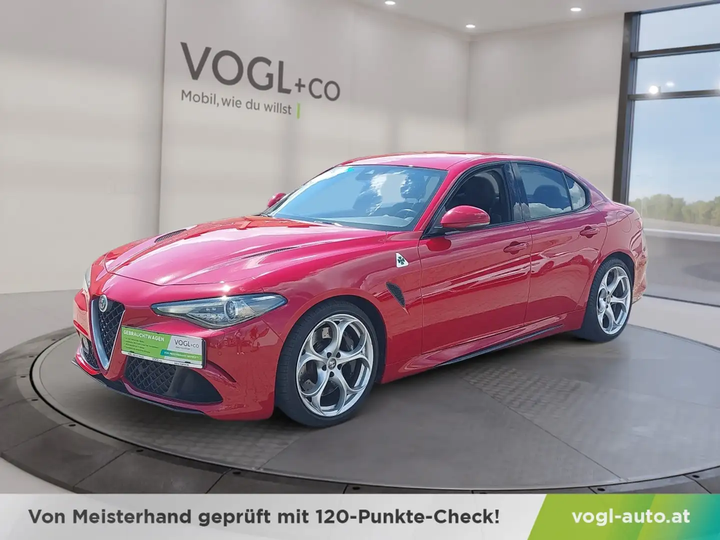 Alfa Romeo Giulia Quadrifoglio 2,9T V6 510 MT RWD Rot - 1