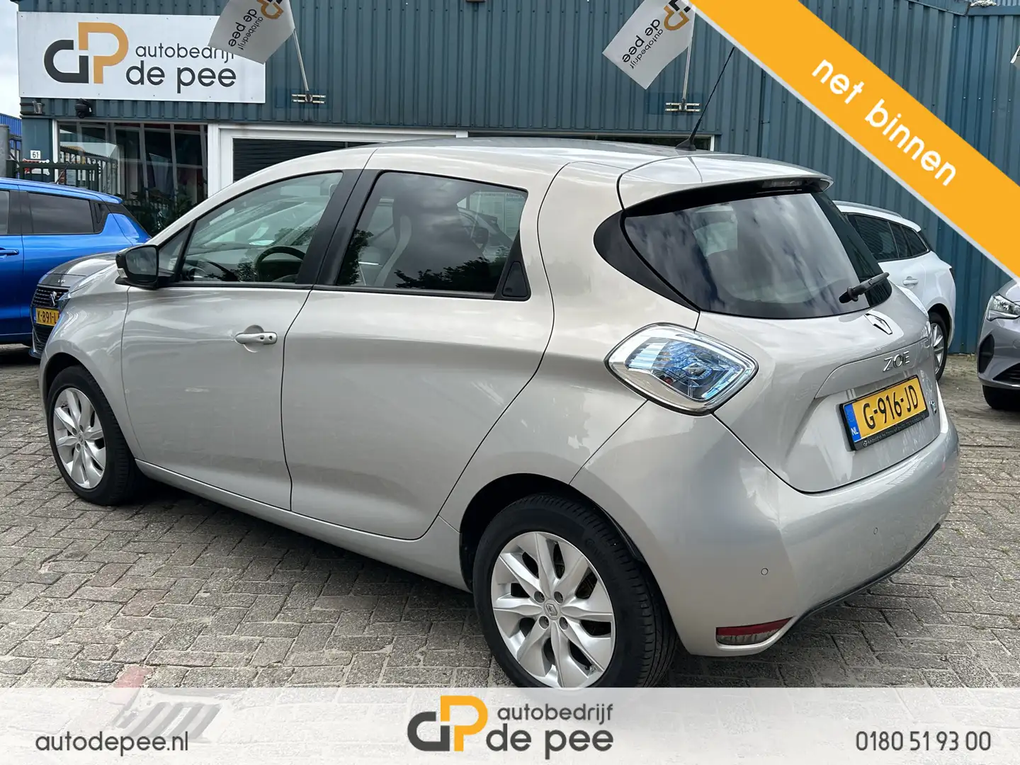 Renault ZOE R240 Zen 22 kWh GARANTIE/INCL.ACCU/LM.VELGEN/CLIMA Gris - 2