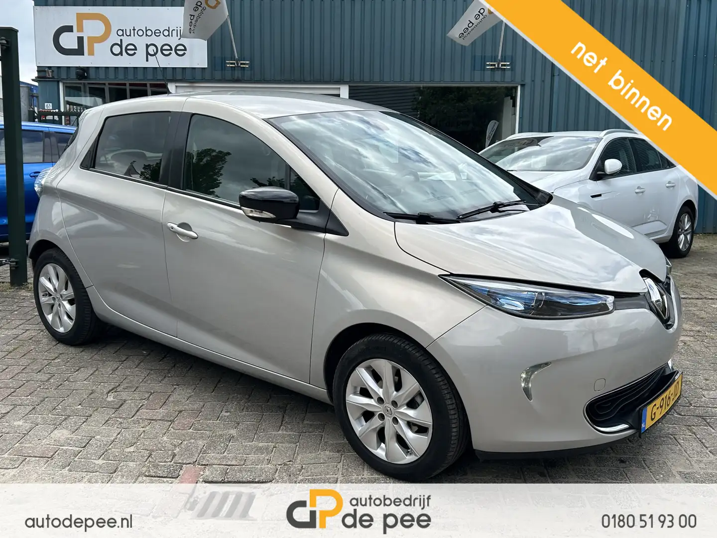 Renault ZOE R240 Zen 22 kWh GARANTIE/INCL.ACCU/LM.VELGEN/CLIMA Gris - 1