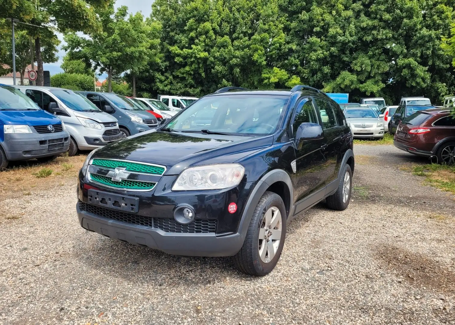 Chevrolet Captiva 2.4 LS 2WD 7 Sitze*Motor dreht*AHK*Klima Zwart - 1