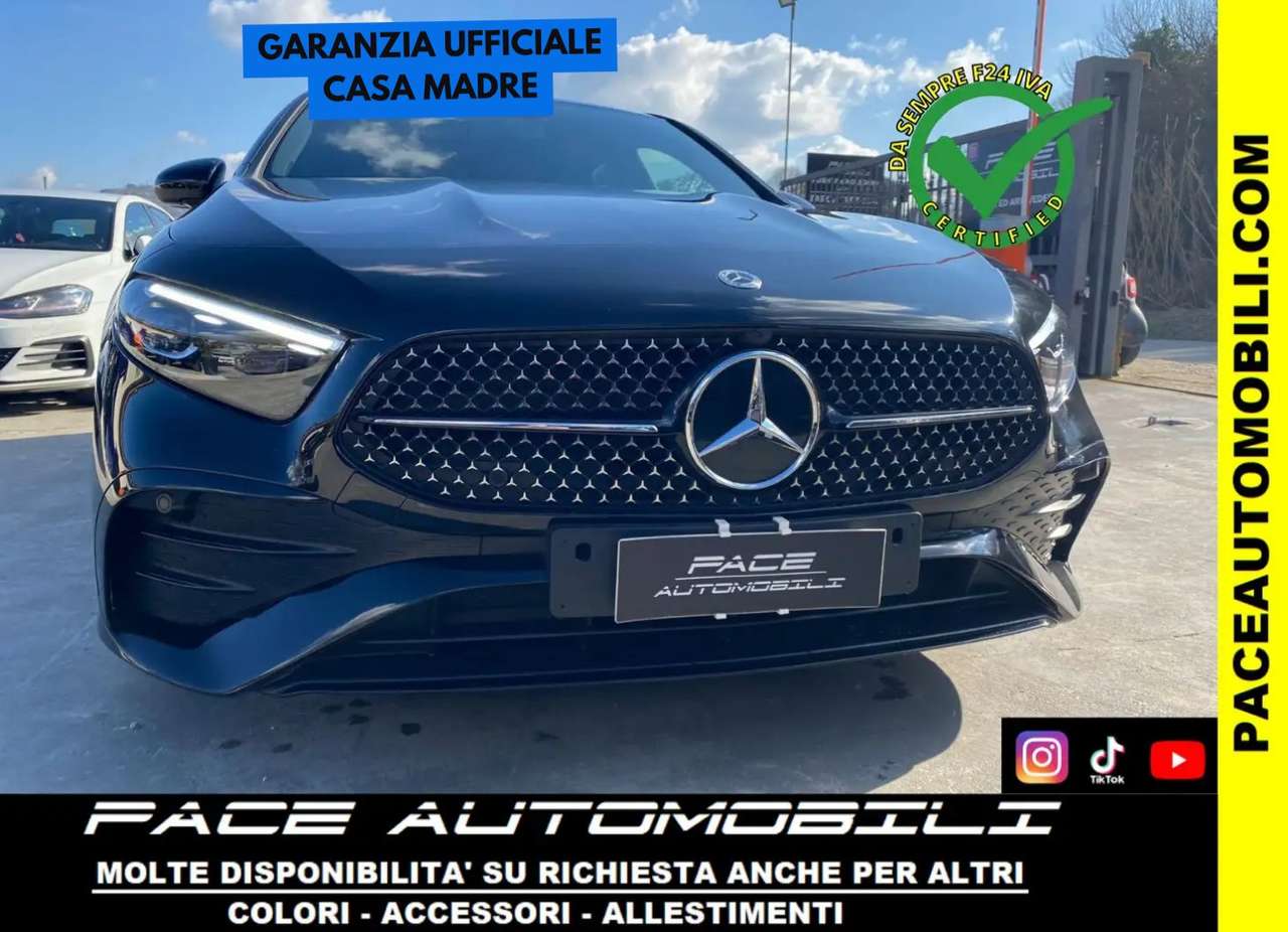 Mercedes-Benz A 200 NIGHT AMG PREMIUM NAVI 18" KAMERA 64 COLORI