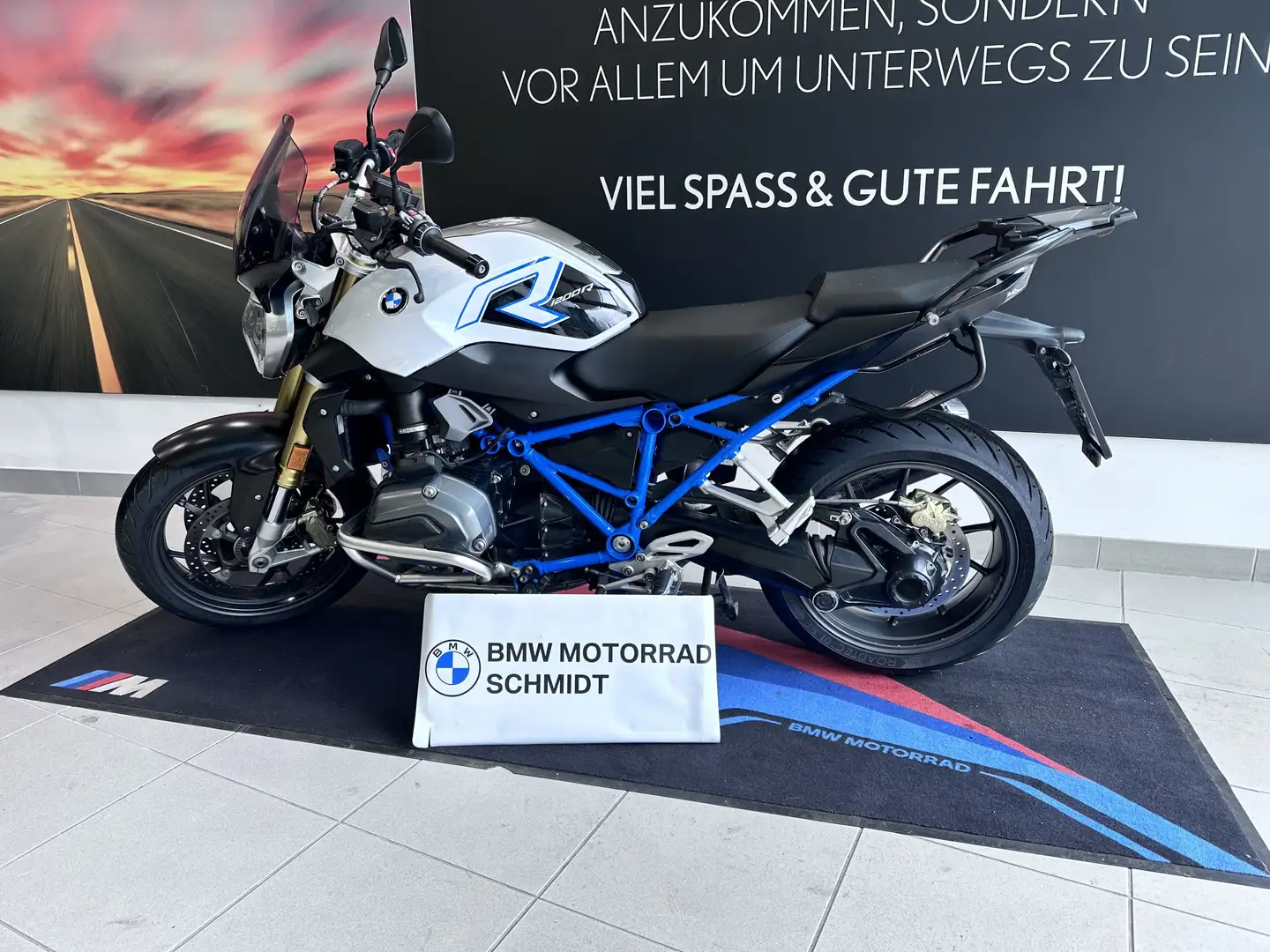 BMW R 1200 R Bleu - 1