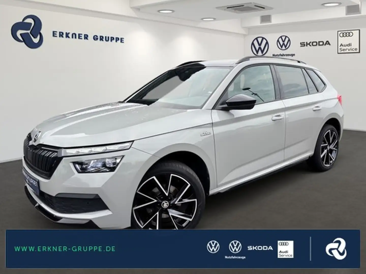 Skoda Kamiq 1.0TSI DSG Monte Carlo LED+PANO+VIRTUAL+++ Gris - 1