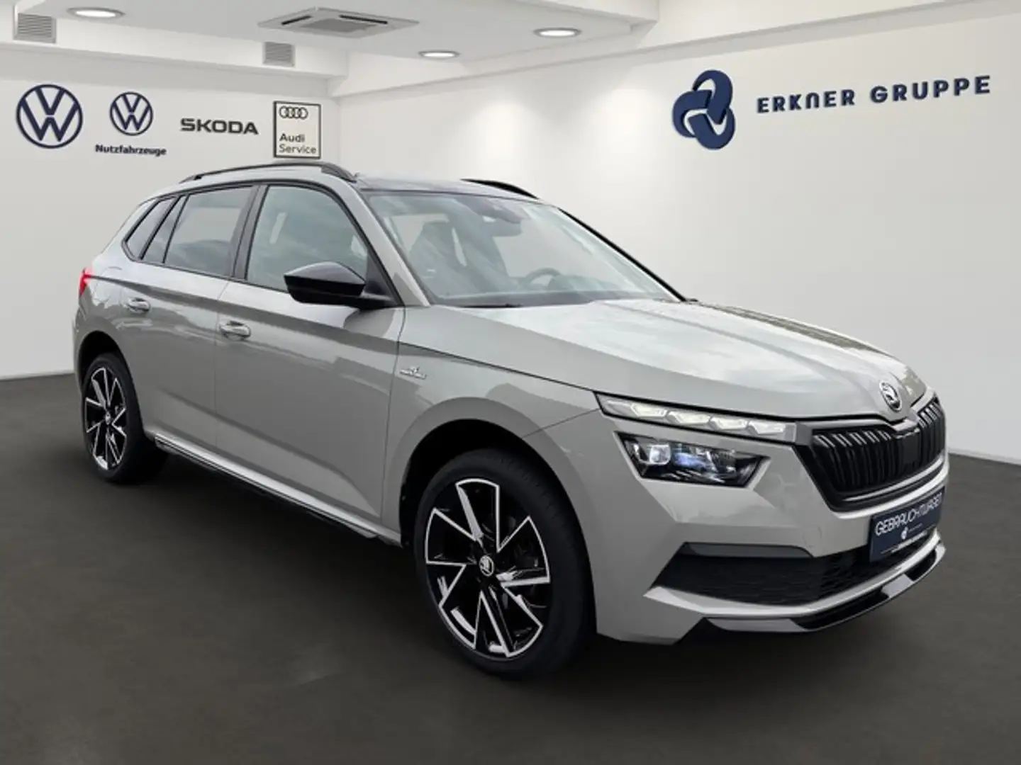Skoda Kamiq 1.0TSI DSG Monte Carlo LED+PANO+VIRTUAL+++ Gris - 2