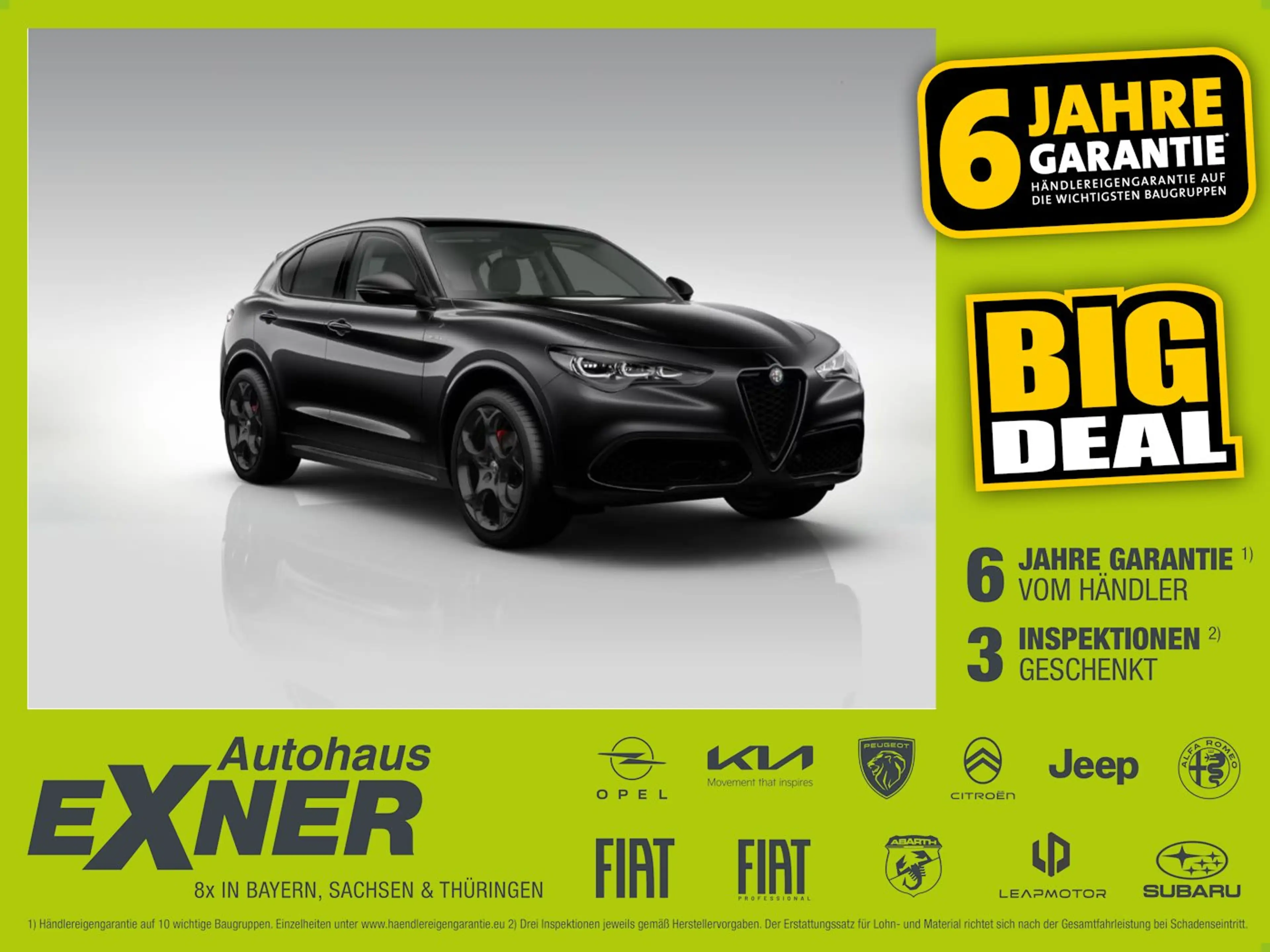 Alfa Romeo Stelvio Veloce Panoramaglasschiebedach, 21 ALU