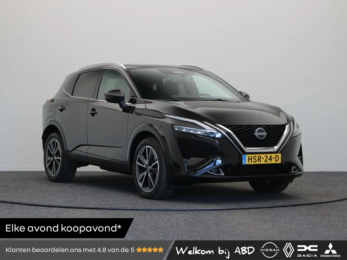 Nissan Qashqai 1.3 MHEV Xtronic Tekna | Elektrische bestuurdersst Noir - 1