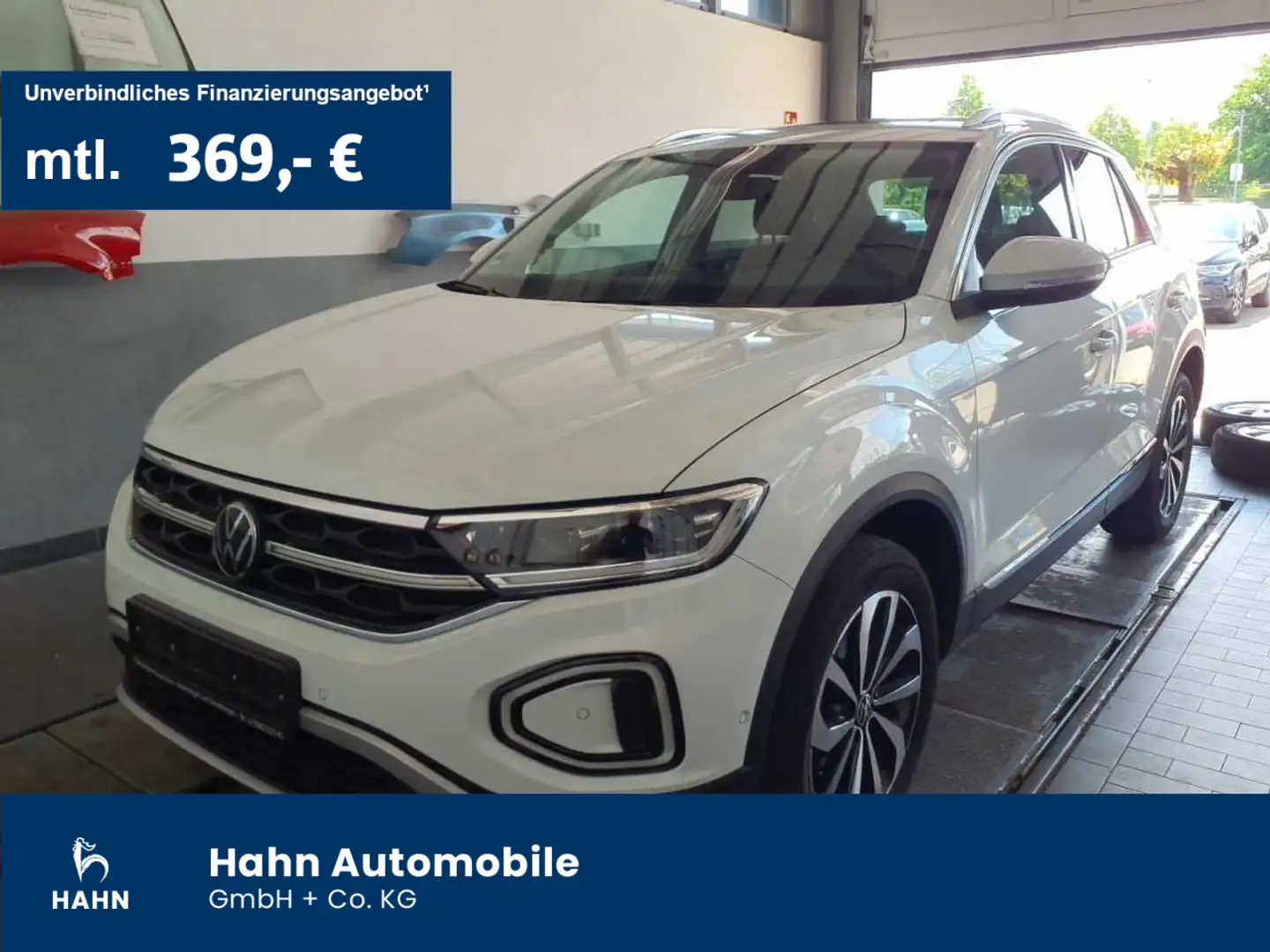Volkswagen T-Roc Style 1.5TSI DSG IQ.LIGHT AHK PANO CAM Weiß - 1
