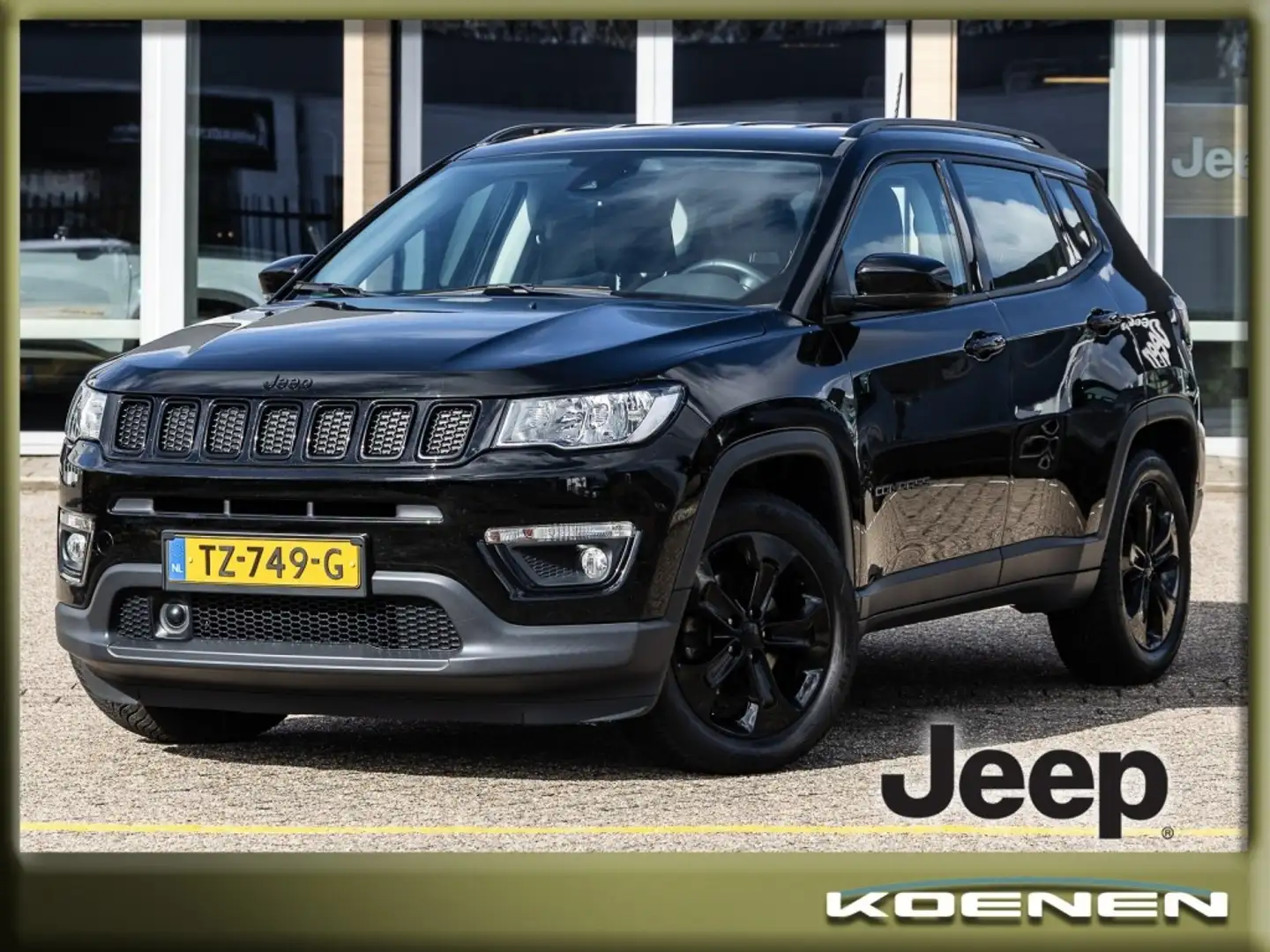 Jeep Compass 1.4 140pk Night Eagle 1ste eigenaar Schwarz - 1