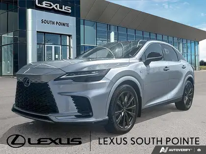 Silver 2024 Lexus RX SUV / Crossover 8-Speed Automatic