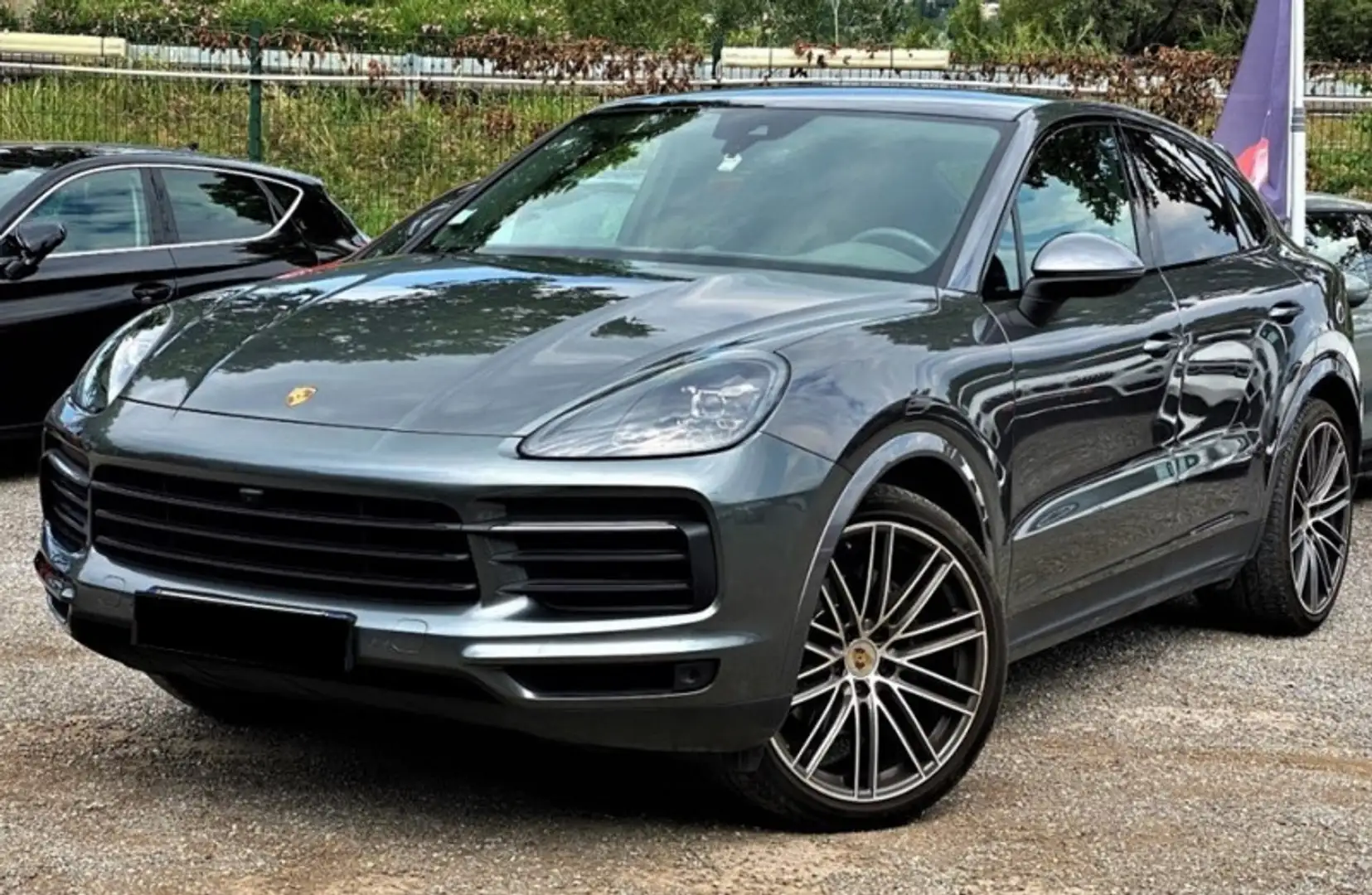 Porsche Cayenne 3.0 V6 340CH Gris - 1