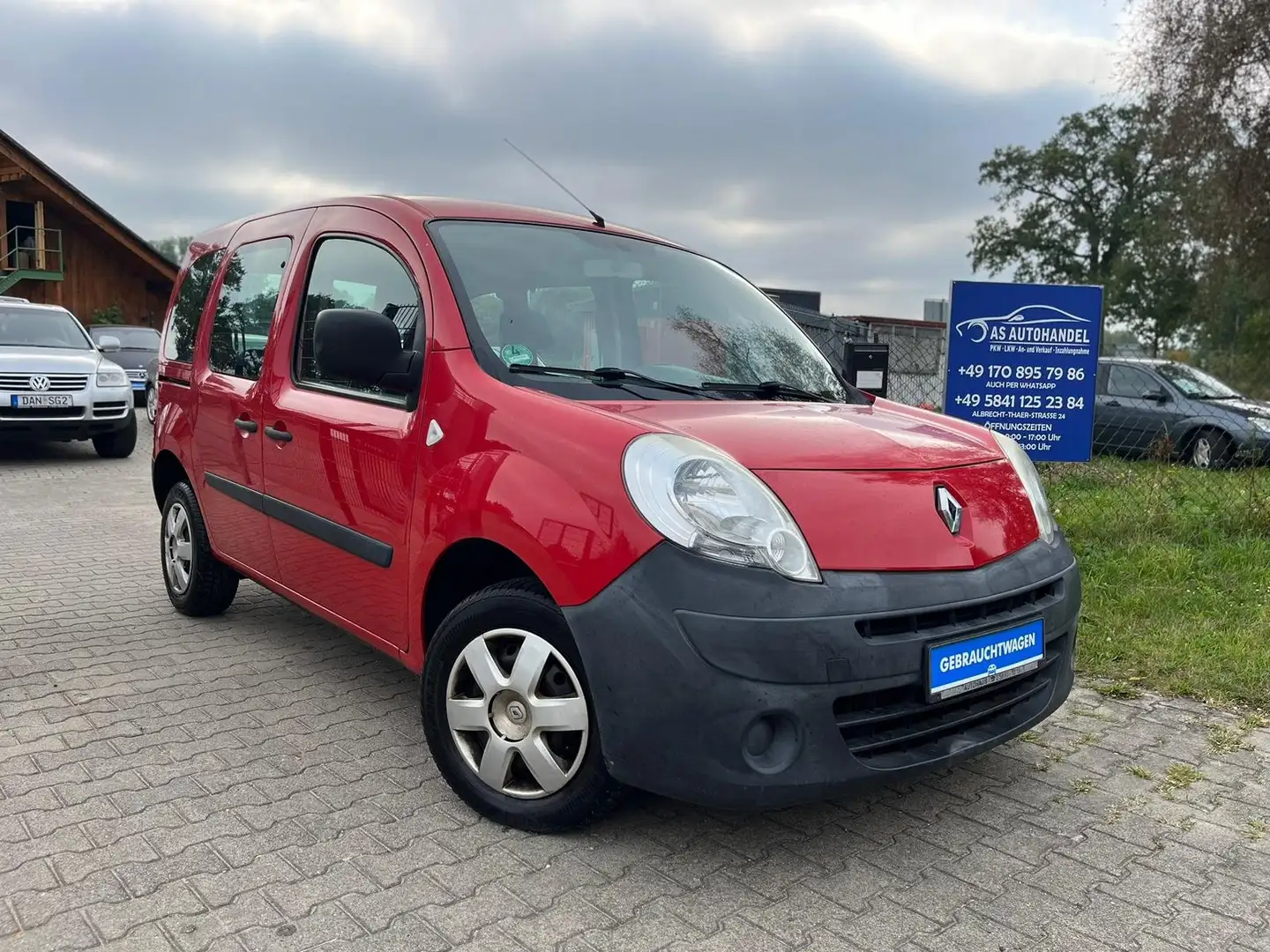 Renault Kangoo 1.5 dCi Authentique * WENIG KM *TÜV Neu Rot - 2