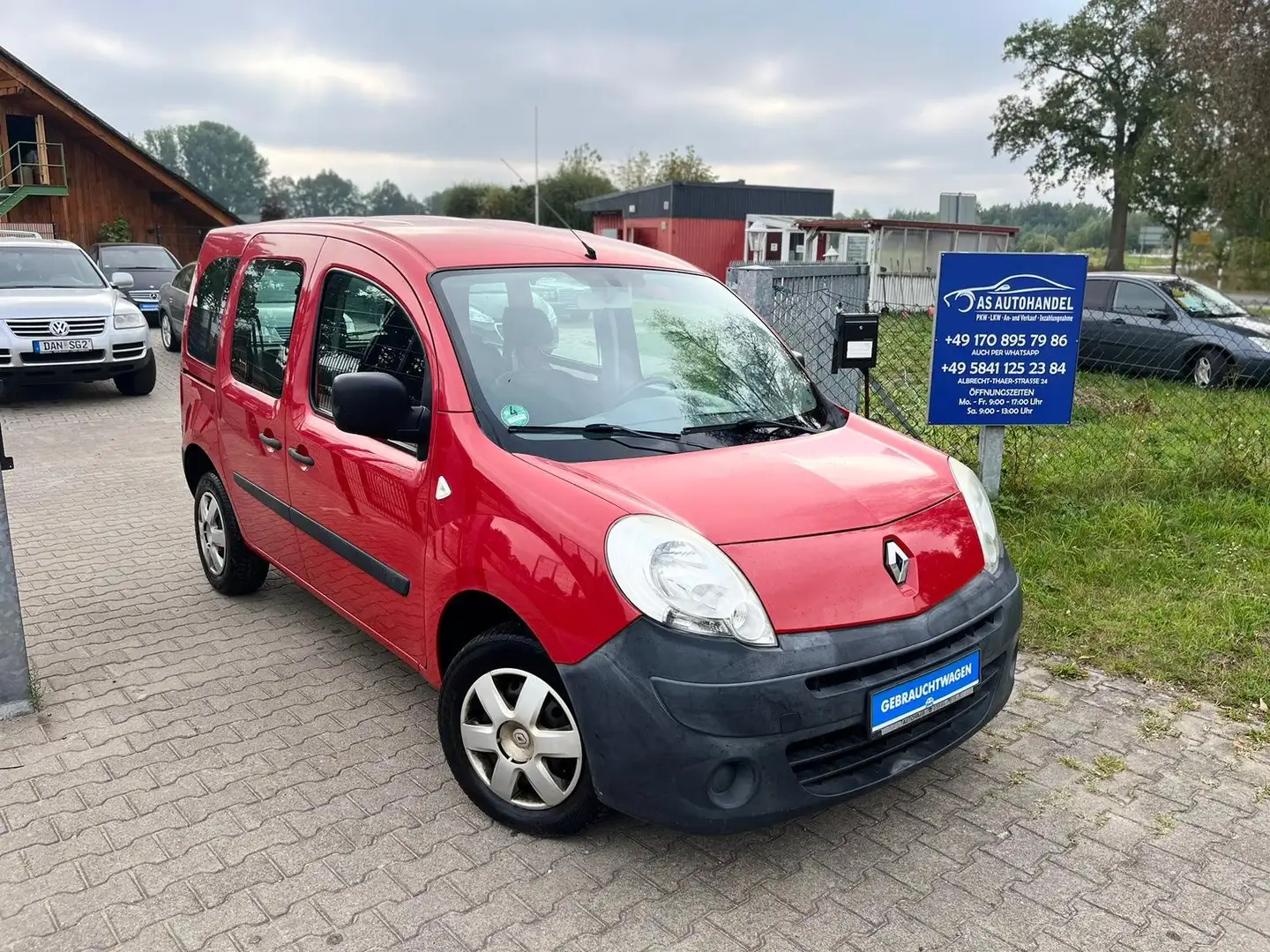 Renault Kangoo 1.5 dCi Authentique * WENIG KM *TÜV Neu Rot - 1