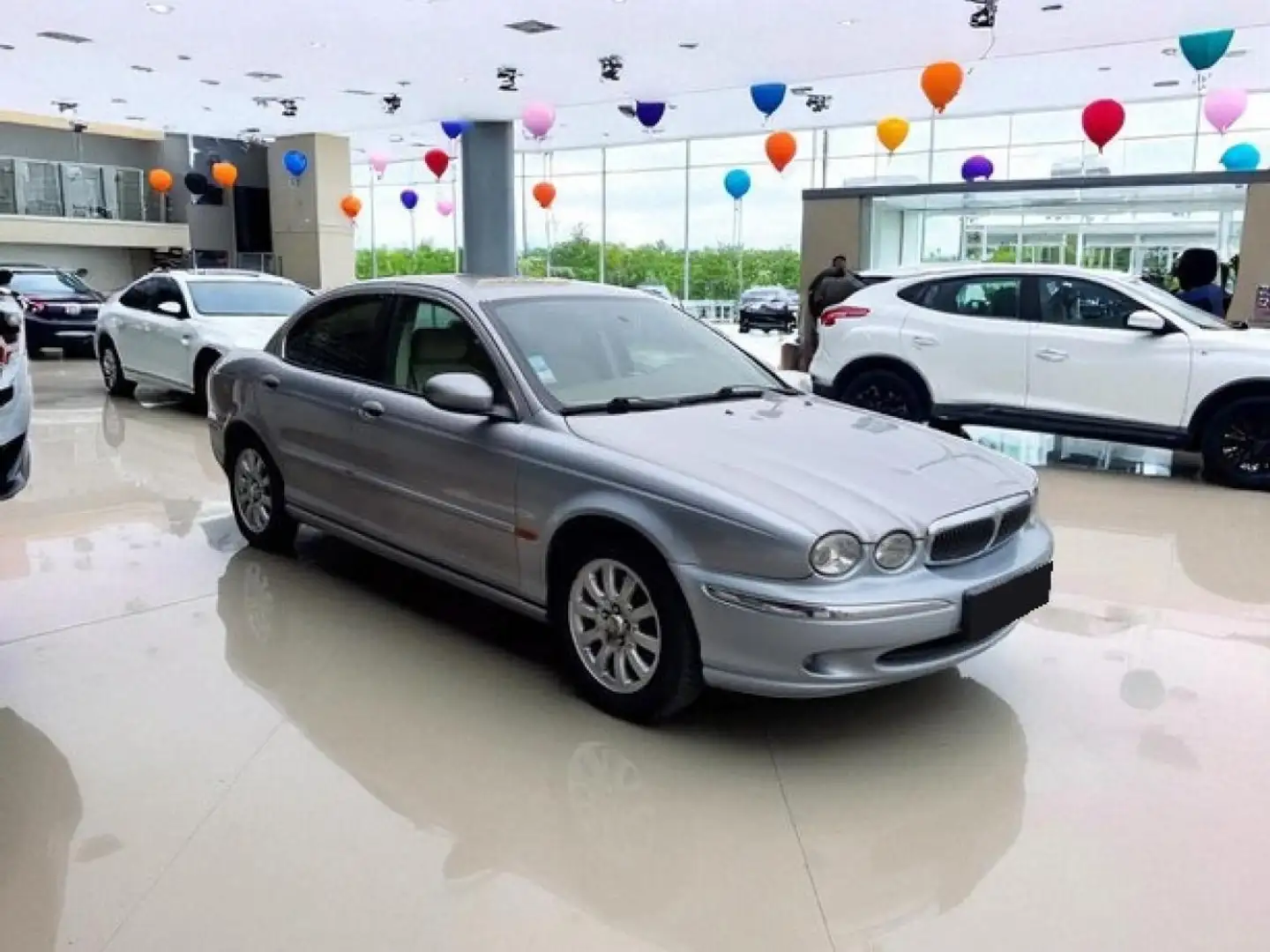 Jaguar X-Type 2.5 V6 197 BVA Gris - 1