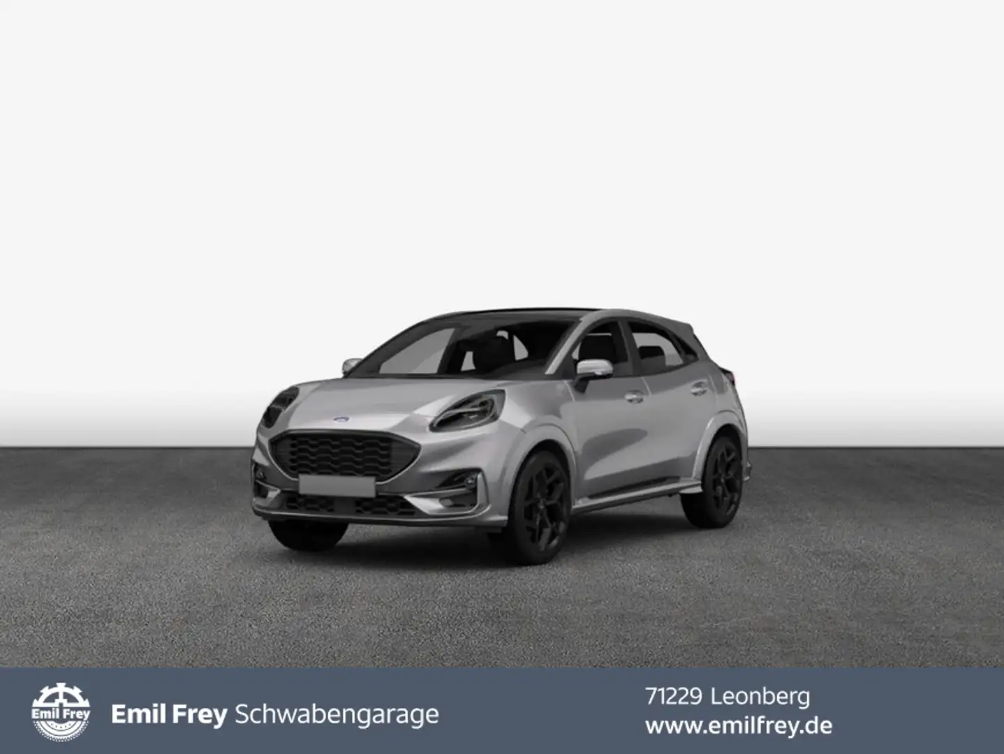Ford Puma 1.0 EcoBoost Hybrid Aut. ST-LINE Silber - 1