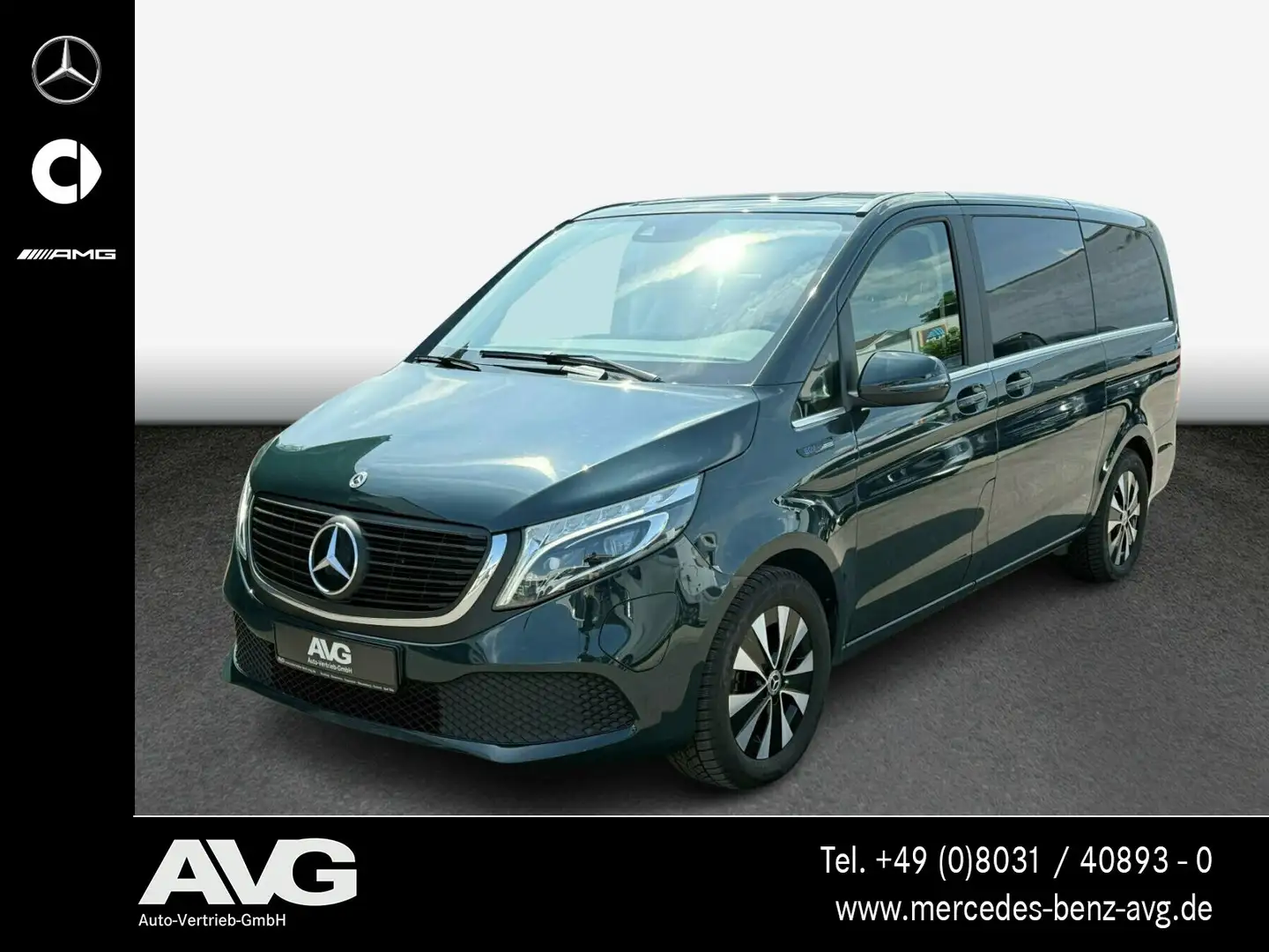 Mercedes-Benz EQV 300 EQV 300 AVANTGARDE Lang Navi RFK LED Leder Dist. Grün - 1