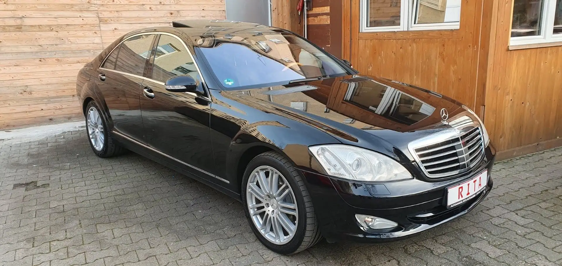 Mercedes-Benz S 500 L, Schiebedach, Standheizung, Softclose Negru - 2
