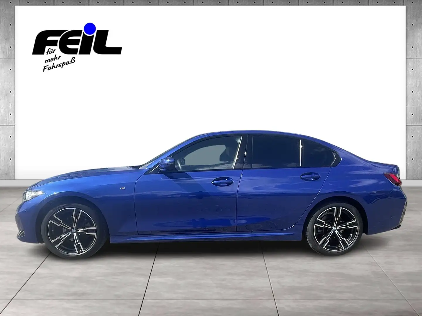 BMW 320 i xDrive M Sport M Sportpaket HiFi DAB LED Bleu - 2