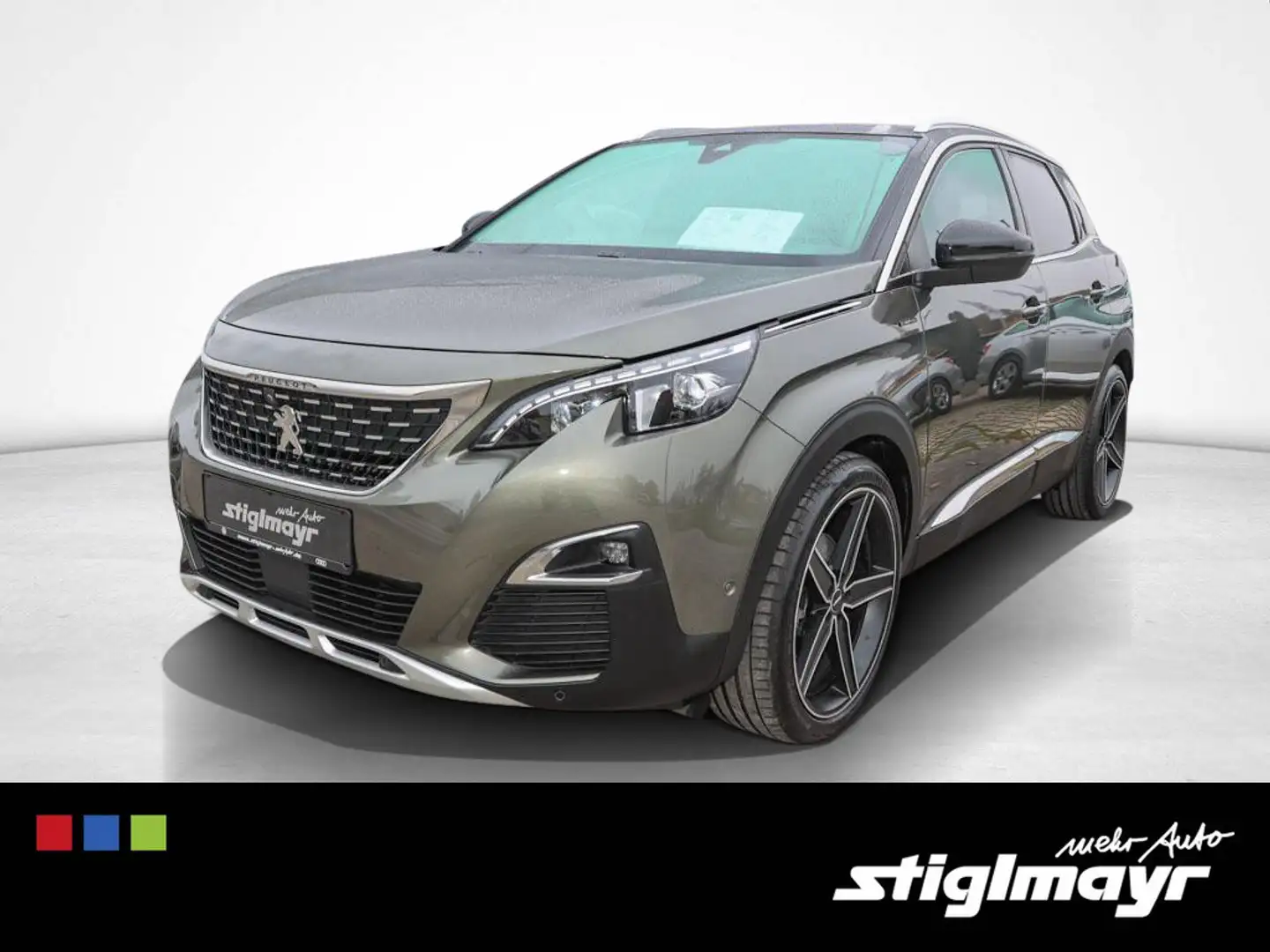 Peugeot 3008 Allure 1.6 Pure Tech LED+LEDER+NAVI+PANO Gris - 1
