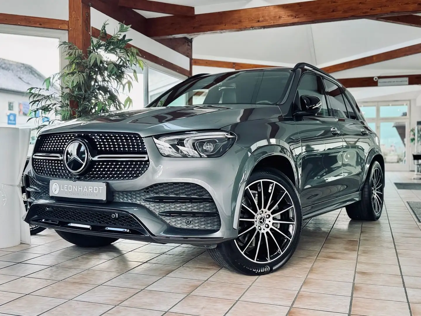 Mercedes-Benz GLE 350 e 4Matic|AMG|Burmester|360-Kamera|Pano|TOP Gris - 1