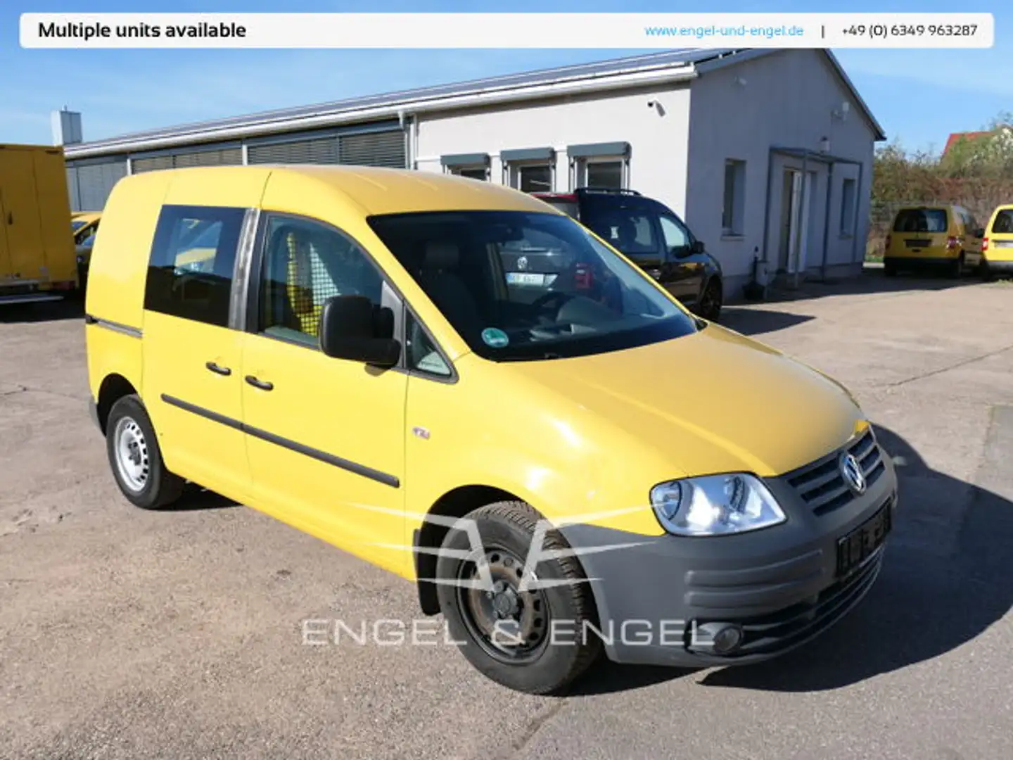 Volkswagen Caddy 2.0 SDI PARKTRONIK Gelb - 2