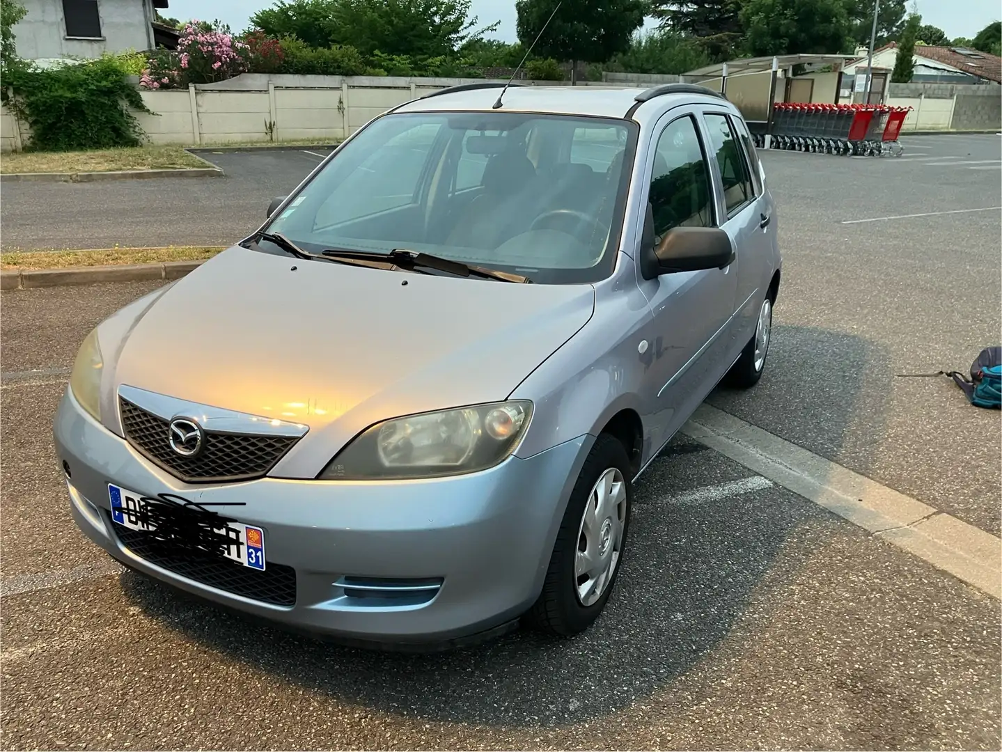 Mazda 2 Mazda2 1.25 MZI Harmonie Clim Bleu - 1