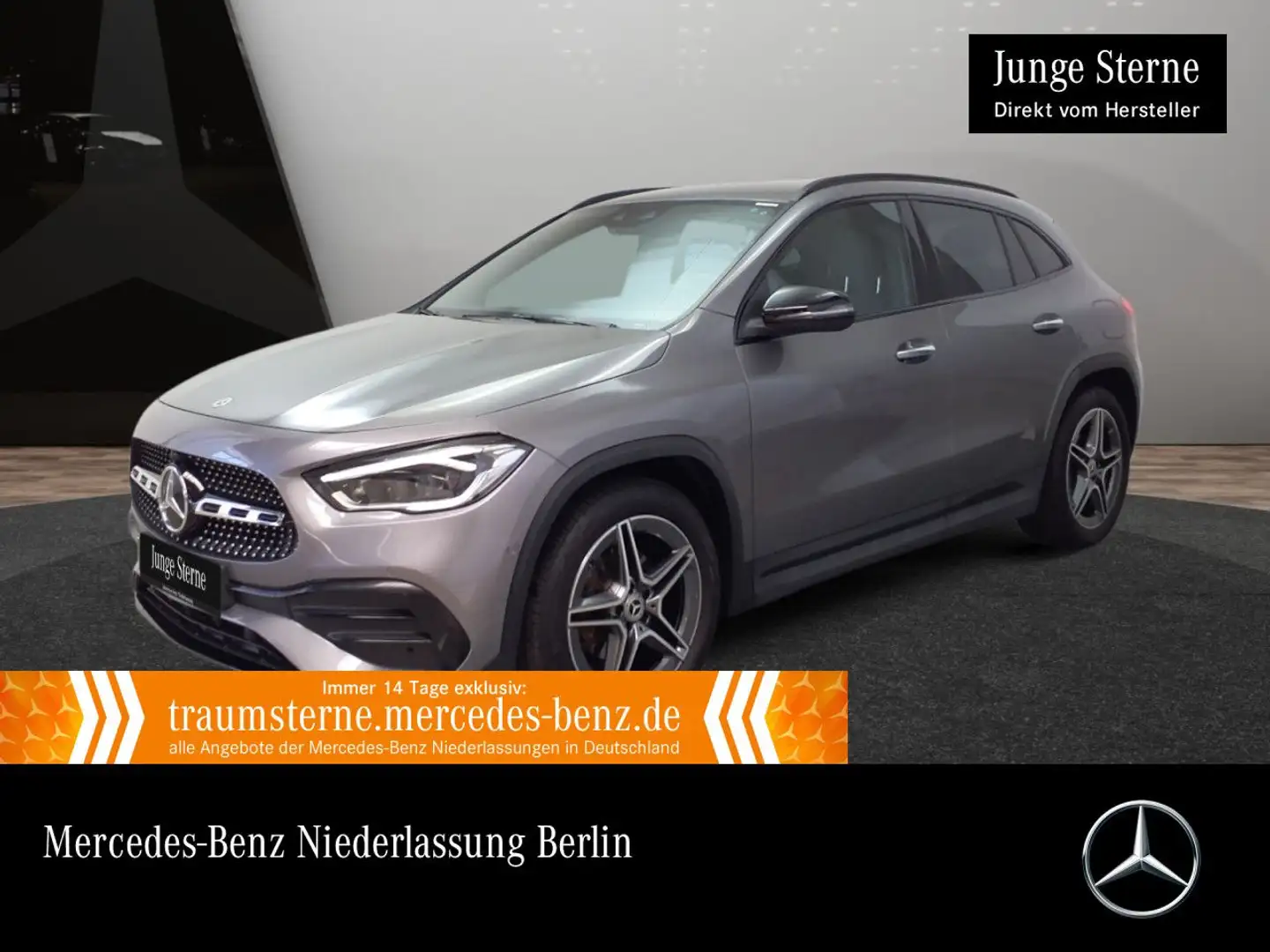Mercedes-Benz GLA 200 AMG+NIGHT+MULTIBEAM+STHZG+KAMERA+TOTW+7G Gris - 1