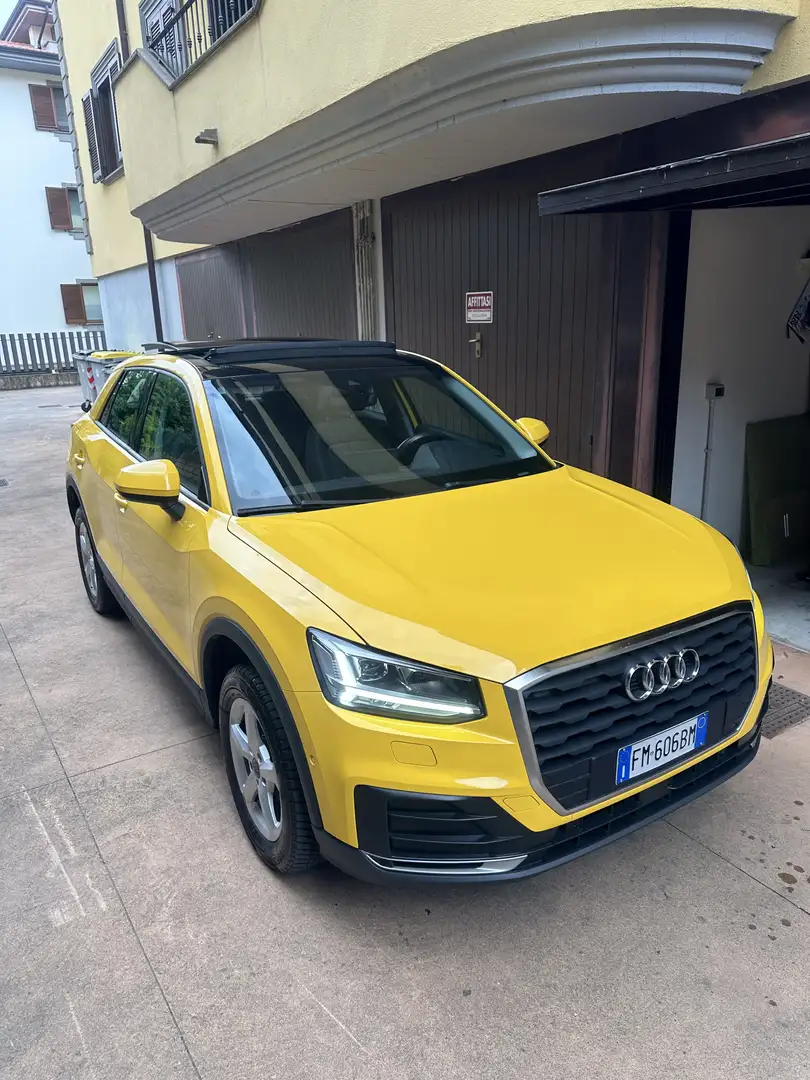 Audi Q2 1.6 tdi Business s-tronic Giallo - 1