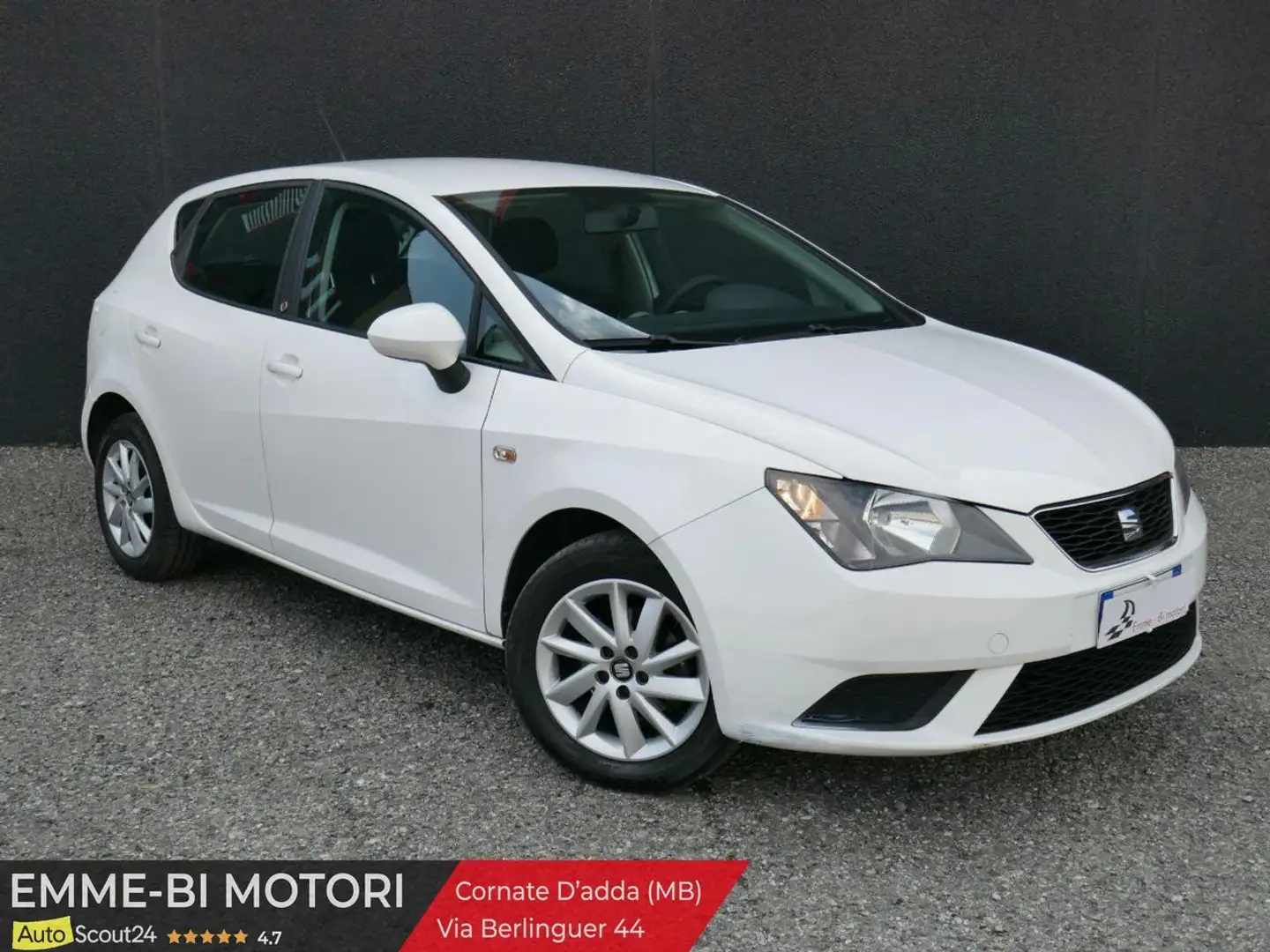 SEAT Ibiza 1.4 TDI 90 CV 5p. SOL Weiß - 2