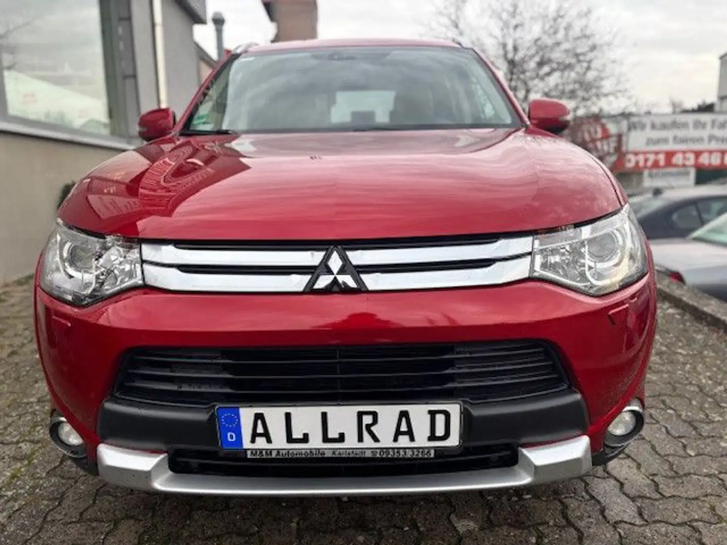 Mitsubishi Outlander 2.2 DI-D 4WD *7-Sitzer+AHK+R-CAM+GSHD* Rot - 2