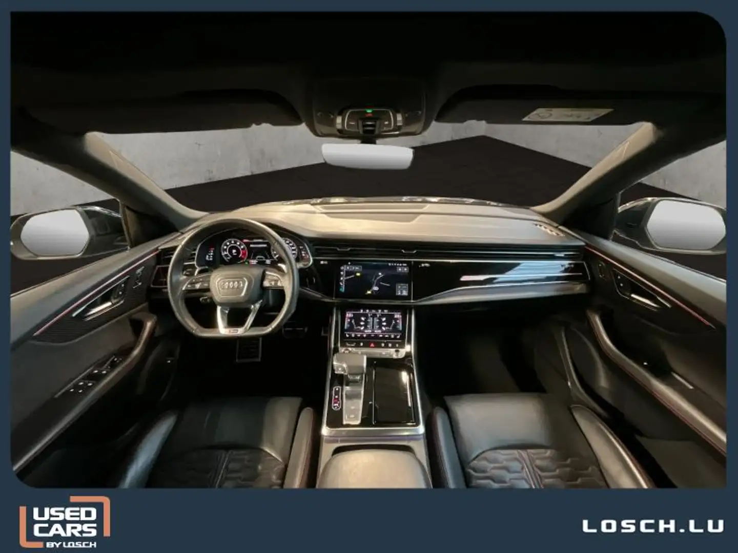 Audi RS Q8 Quattro+360°+StandH+Black Чорний - 2