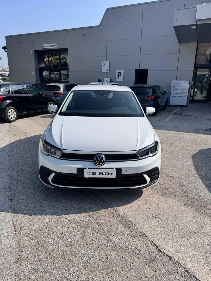 Volkswagen Polo Polo 5p 1.0 tgi Comfortline 90cv my19 Bianco - 1