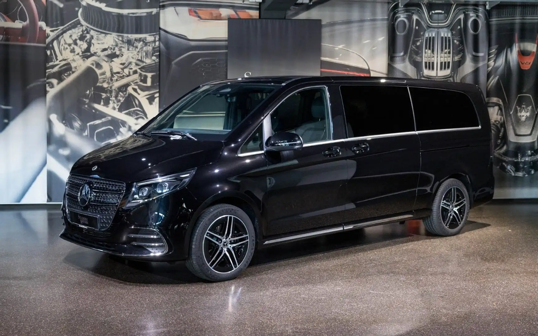 Mercedes-Benz V 300 d 4M EXCLUSIVE EXTRALONG | AIRMATIC | 2025 Nero - 1