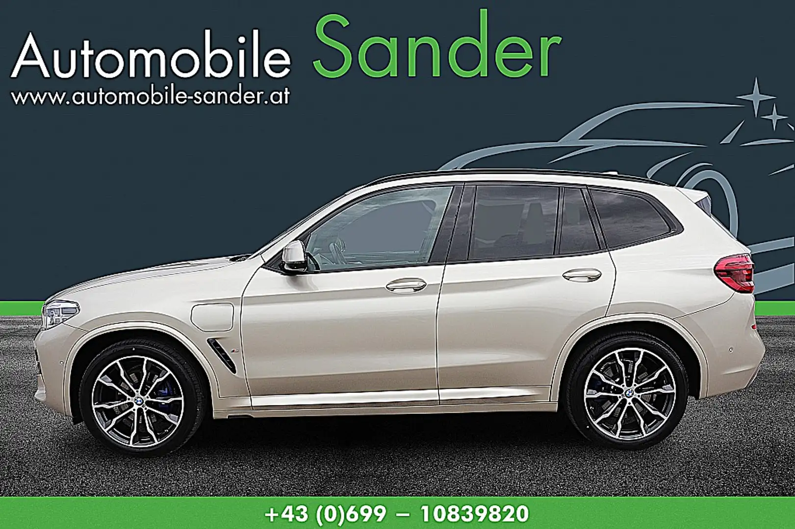 BMW X3 xDrive30e PHEV Aut.*M-SPORT/20 ZOLL/28.000KM* Grau - 2