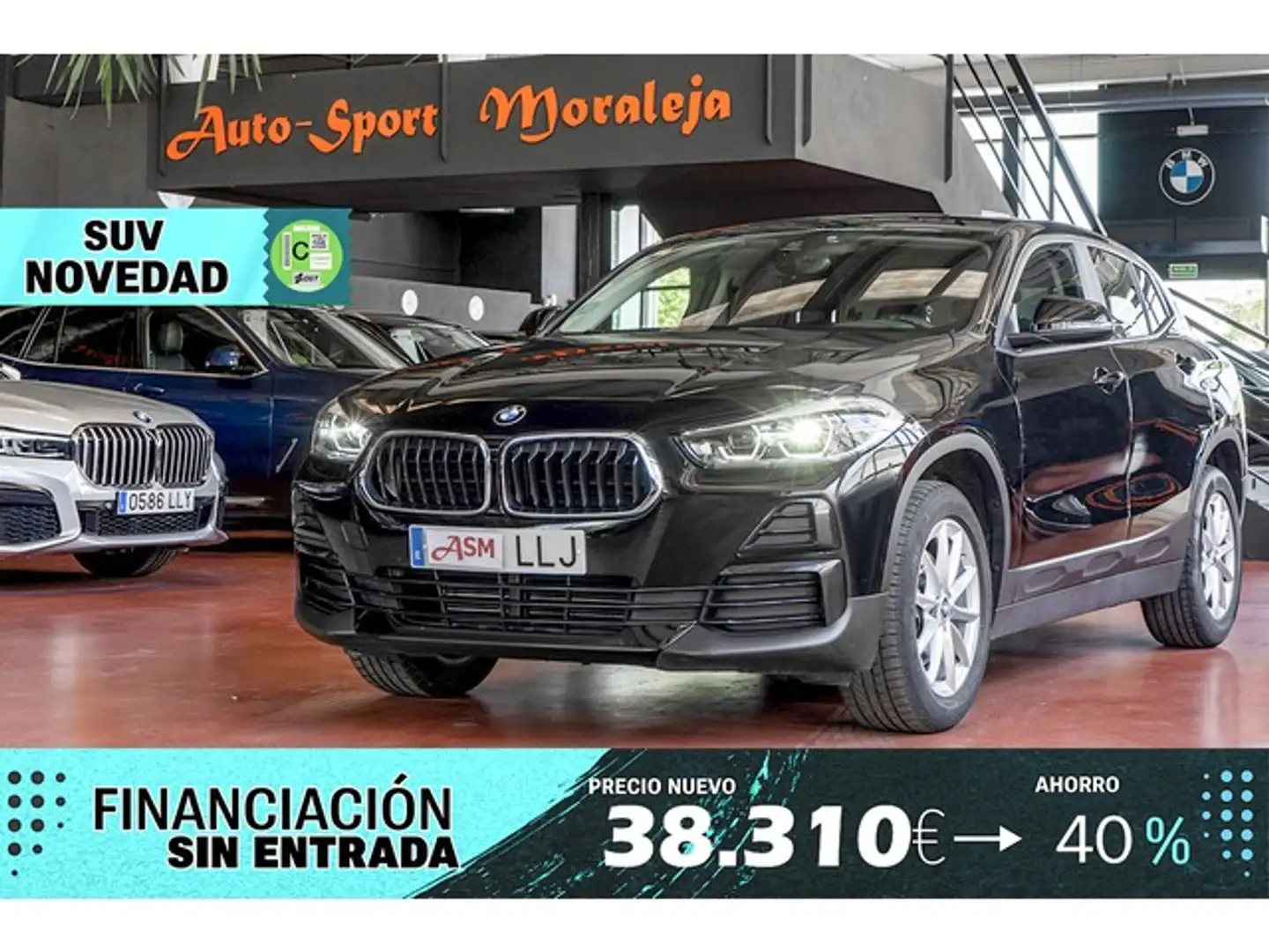 BMW X2 sDrive 18dA Business Schwarz - 1
