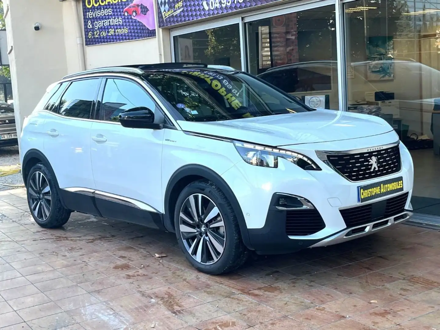 Peugeot 3008 HYBRID4 GT EAT8 Blanc - 1