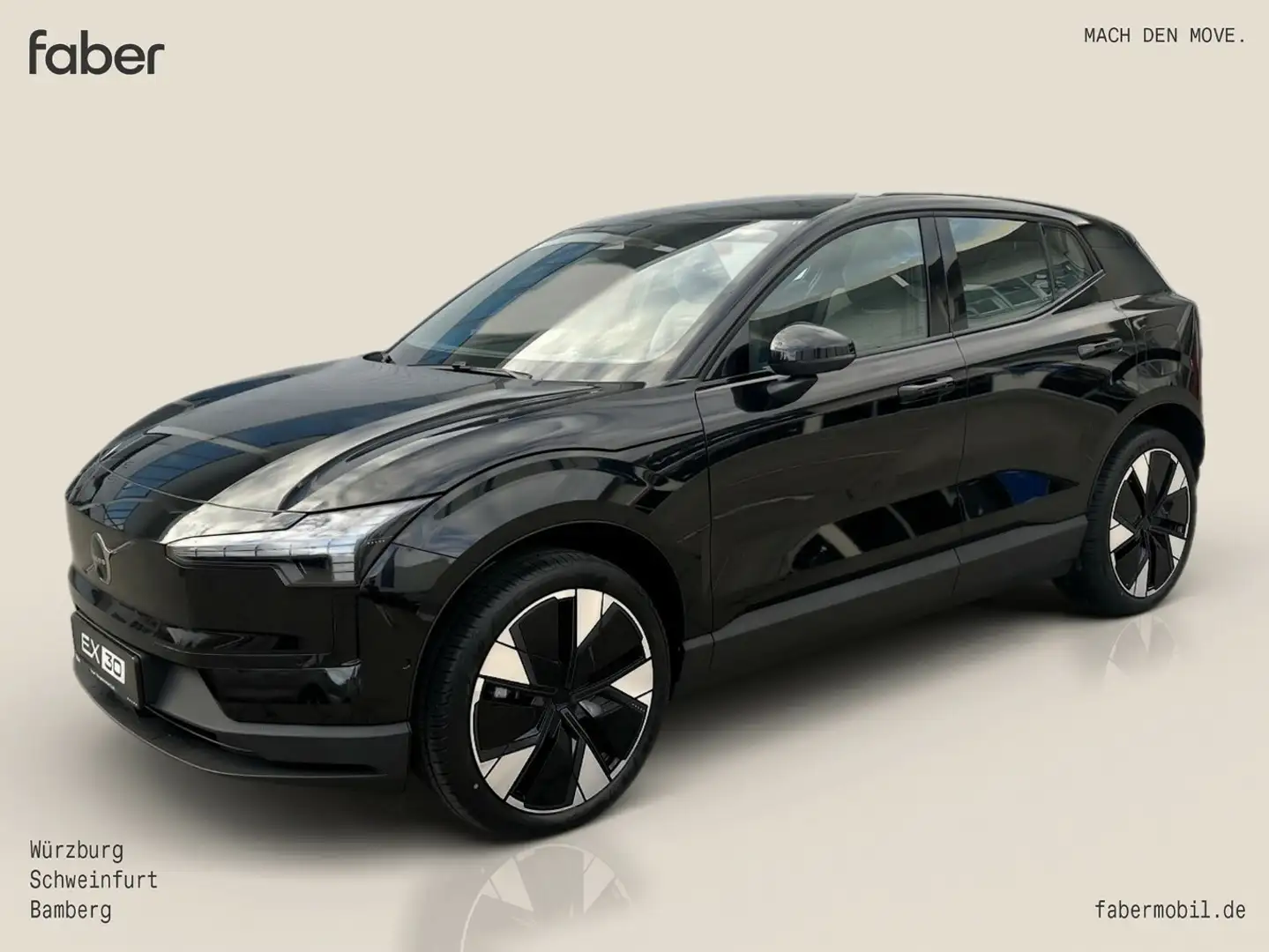 Volvo EX30 Ultra RWD Extended Range Schwarz - 2
