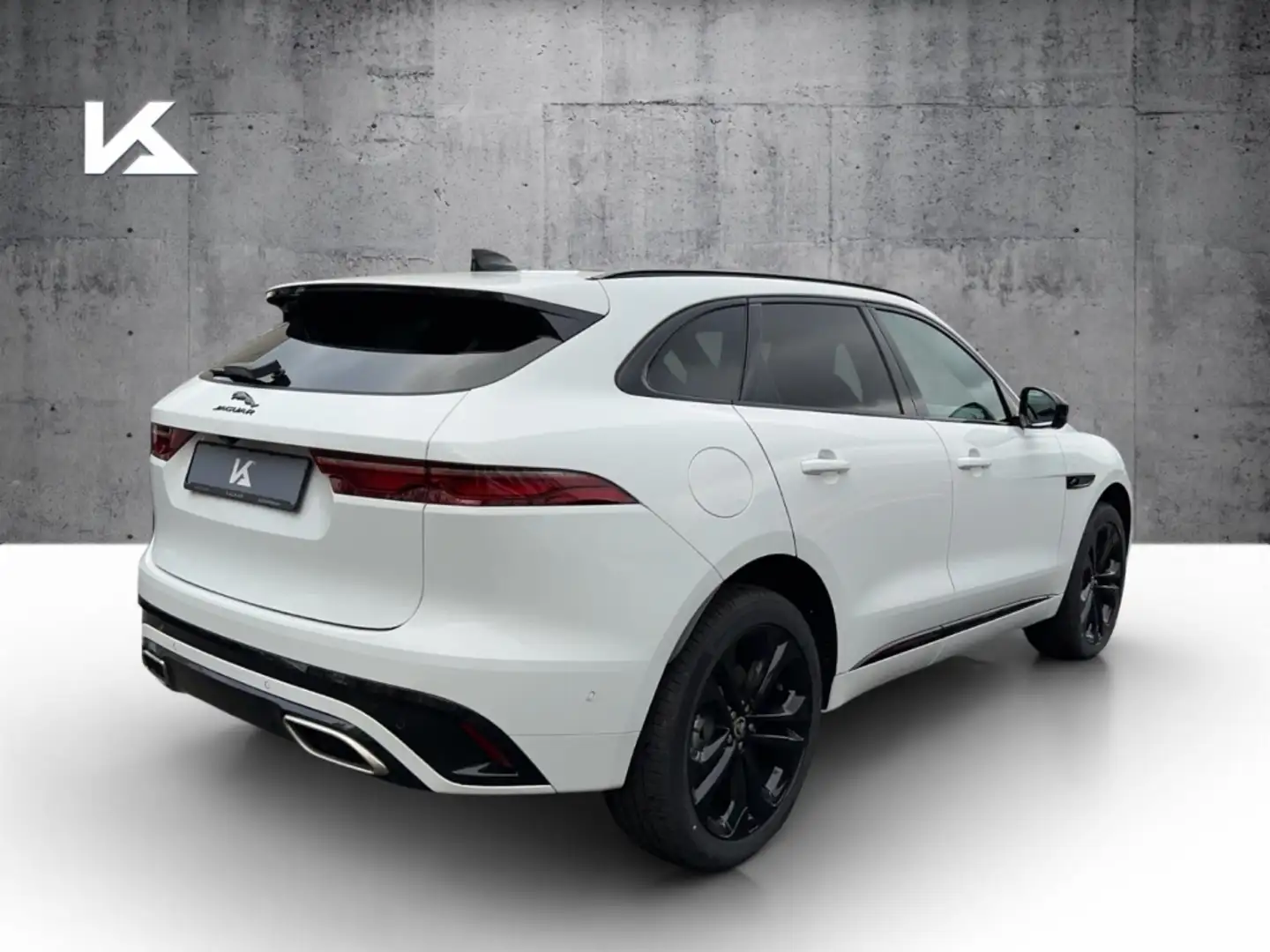 Jaguar F-Pace D300 SE AWD R-Dynamic ACC Pano Black Pack Bílá - 2