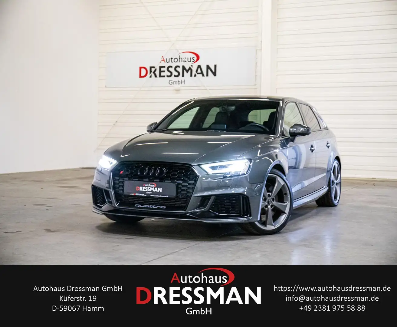 Audi RS3 Sportback MATRIX B&O RS SITZE ROTOR 19z. Серый - 1