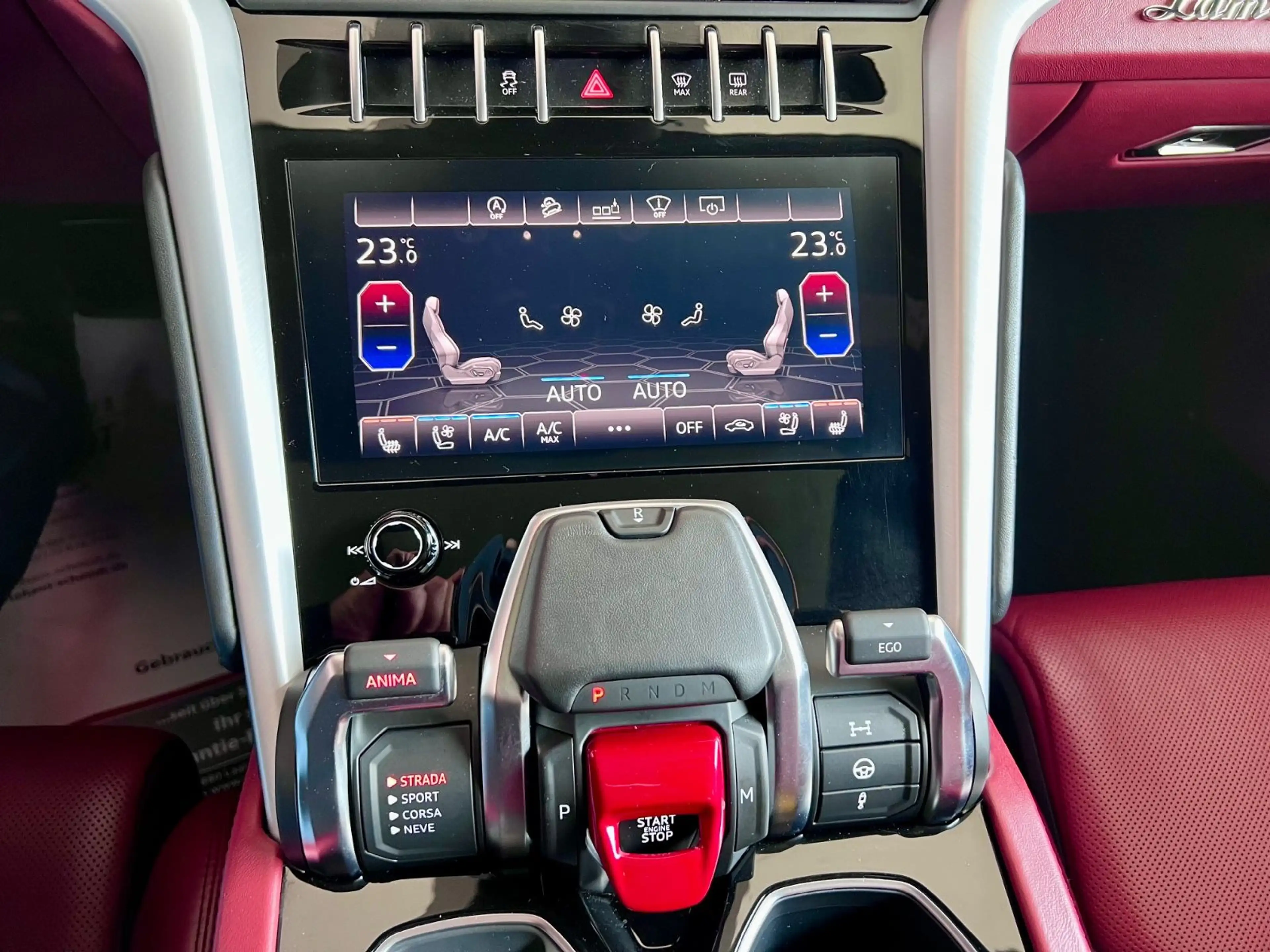 Lamborghini Urus Panorama B&O 360° ACC Hud Massage Lüftung — photo 15
